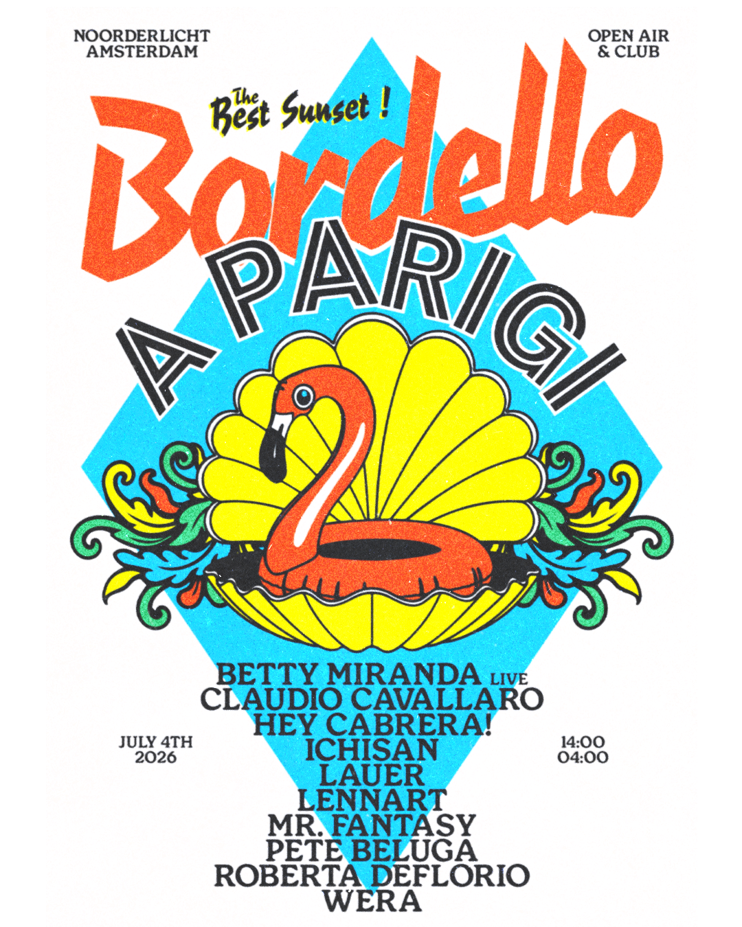 Bordello A Parigi - Summer Jam - Day & Night