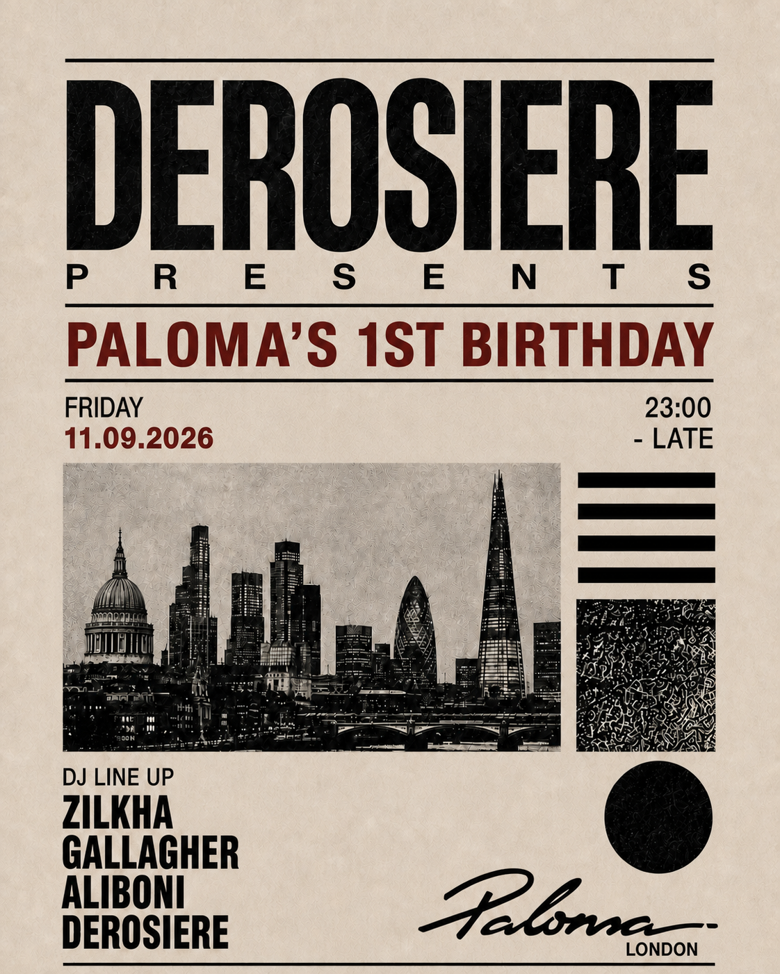 DEROSIERE presents