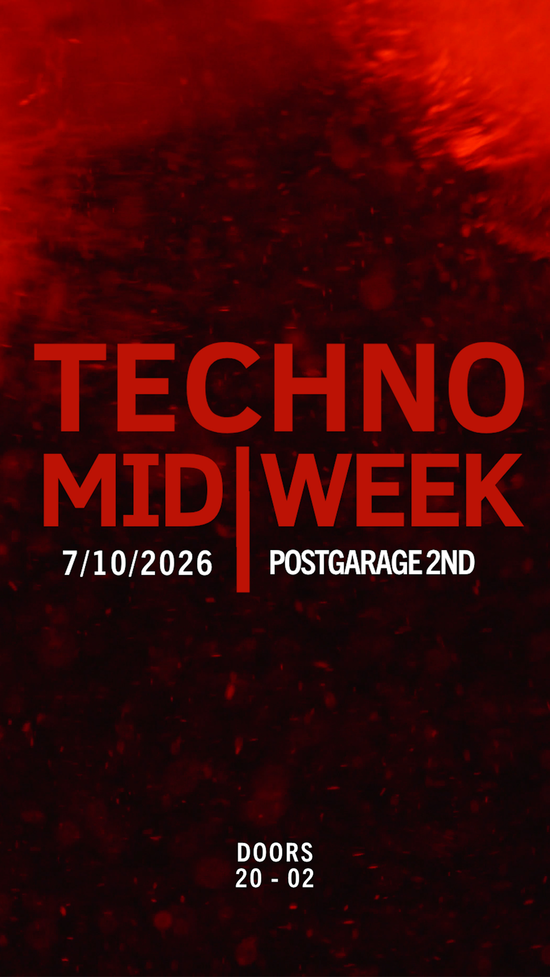 TECHNO MIDWEEK - lowkey wednesday rave