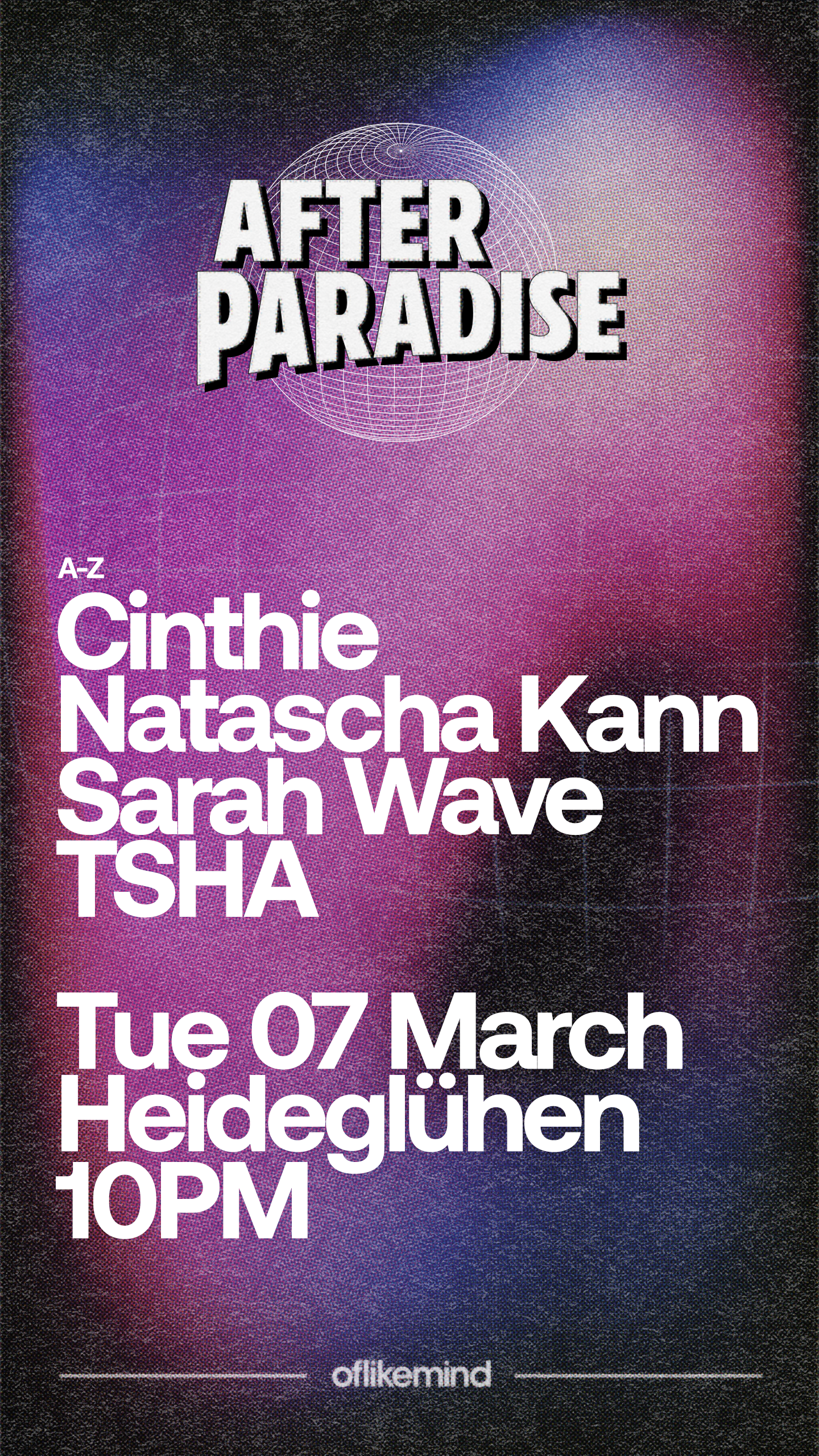 AFTER PARADISE · Upcoming Events, Tickets & News