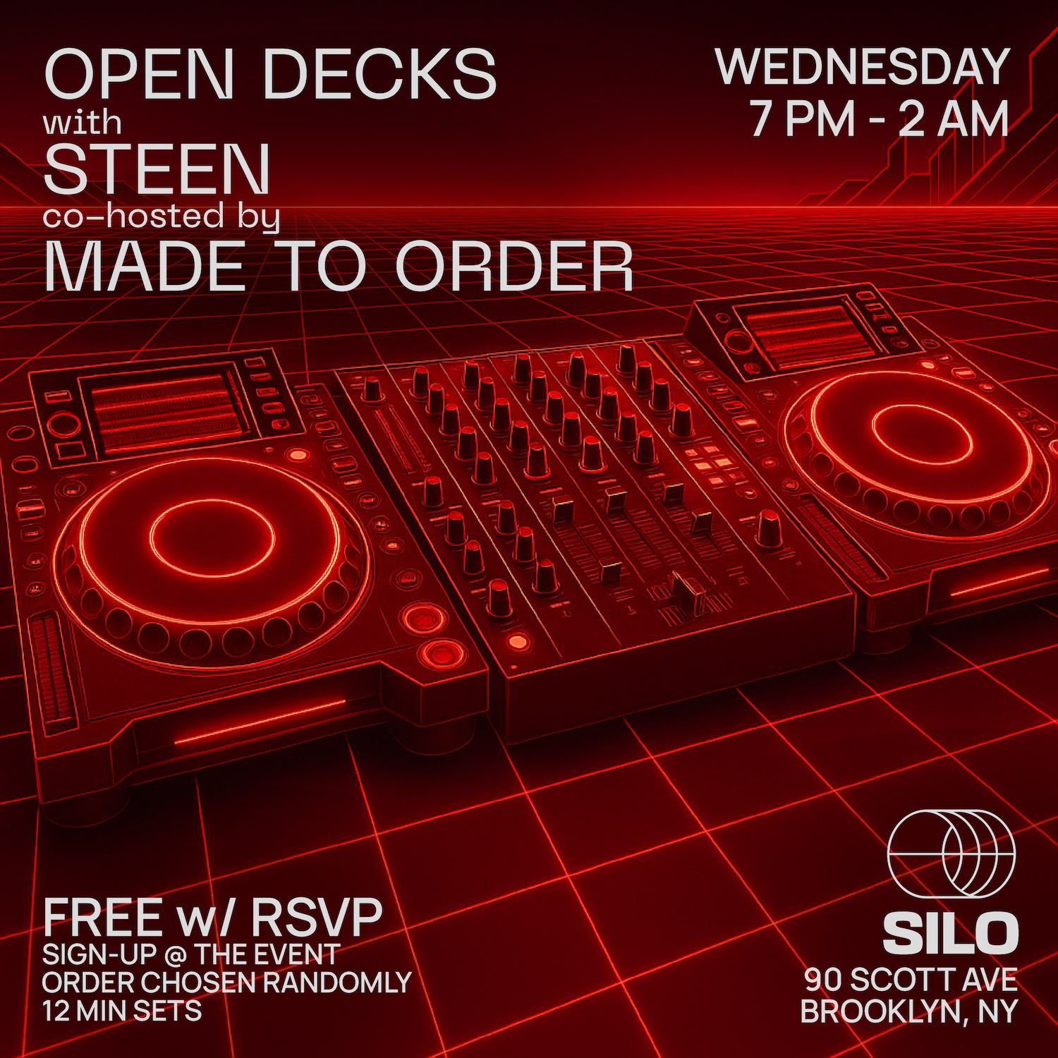 Open Decks with STEEN and Made To Order