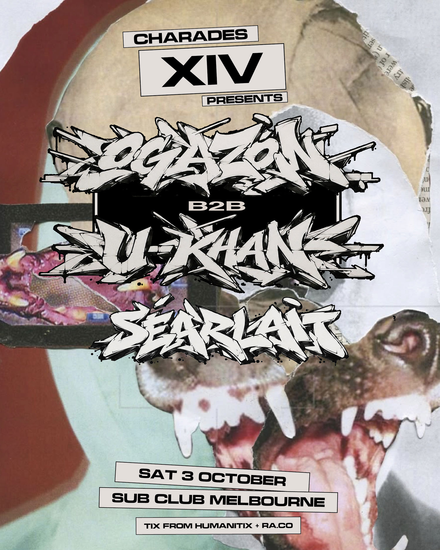 Charades XIV feat. Ogazón b2b U-Khan