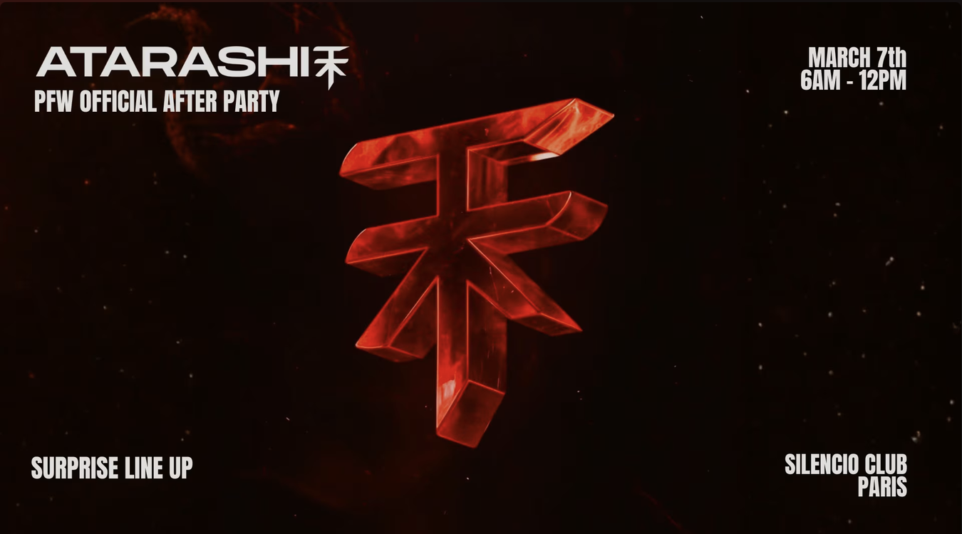 ATARASHI PFW AFTERPARTY
