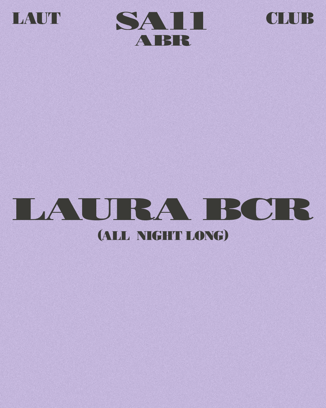 Laura BCR (All Night Long)