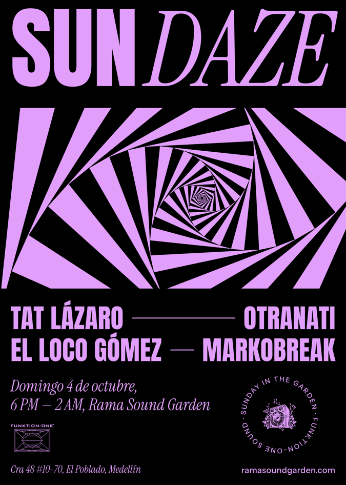 SUNDAZE@RamaSoundGarden/ Pwrd by FUNKTIONONE