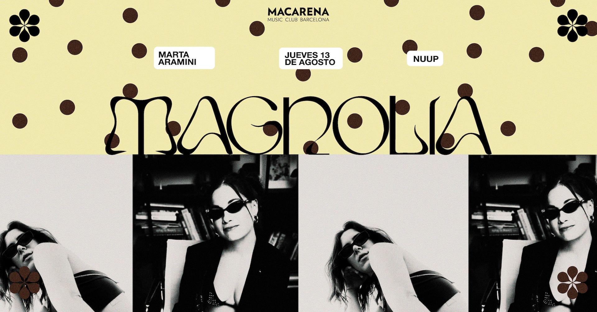 Magnolia presents: NUUP & marta aramini
