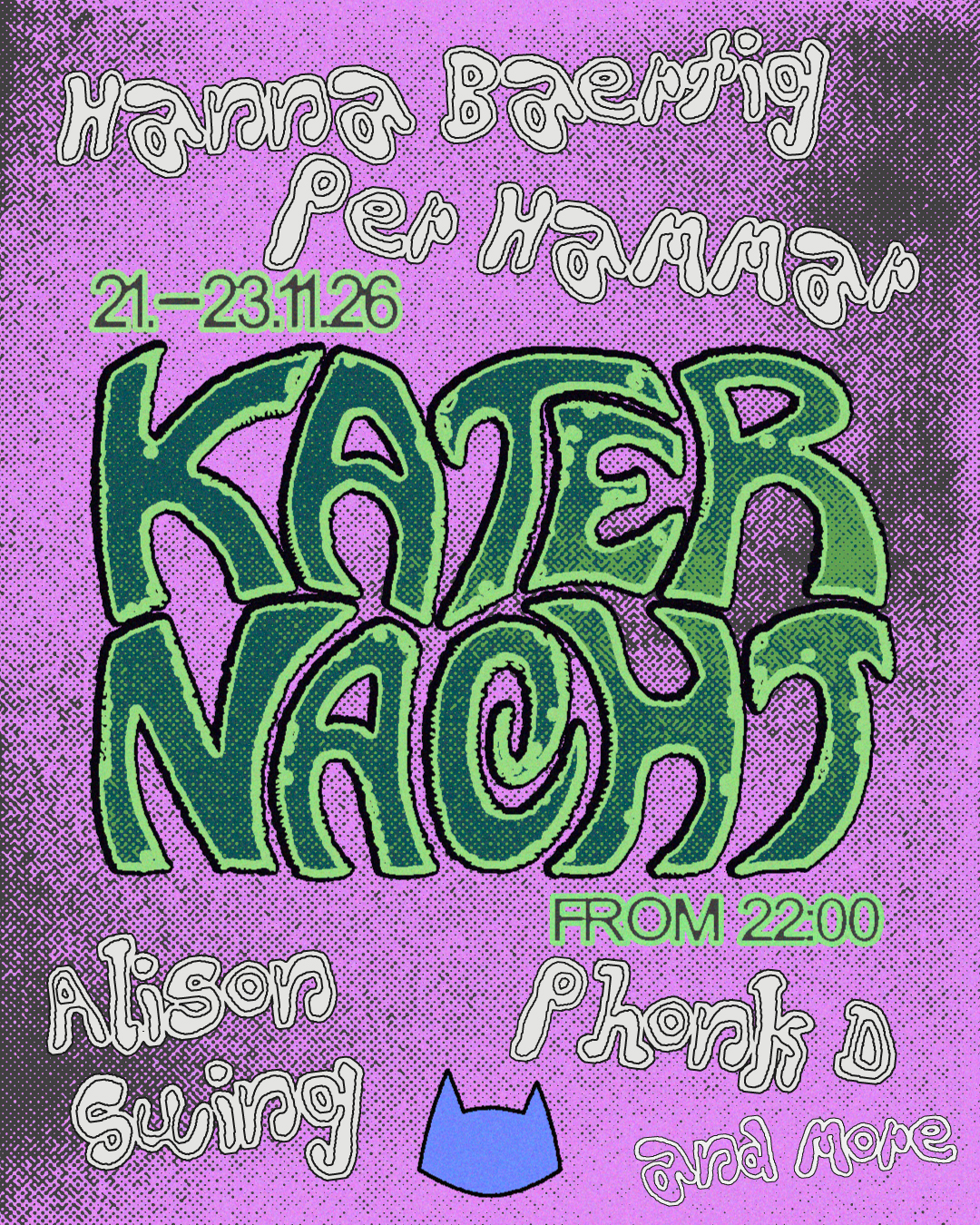 Katernacht with Per Hammar, Alison Swing, Phonk D + more