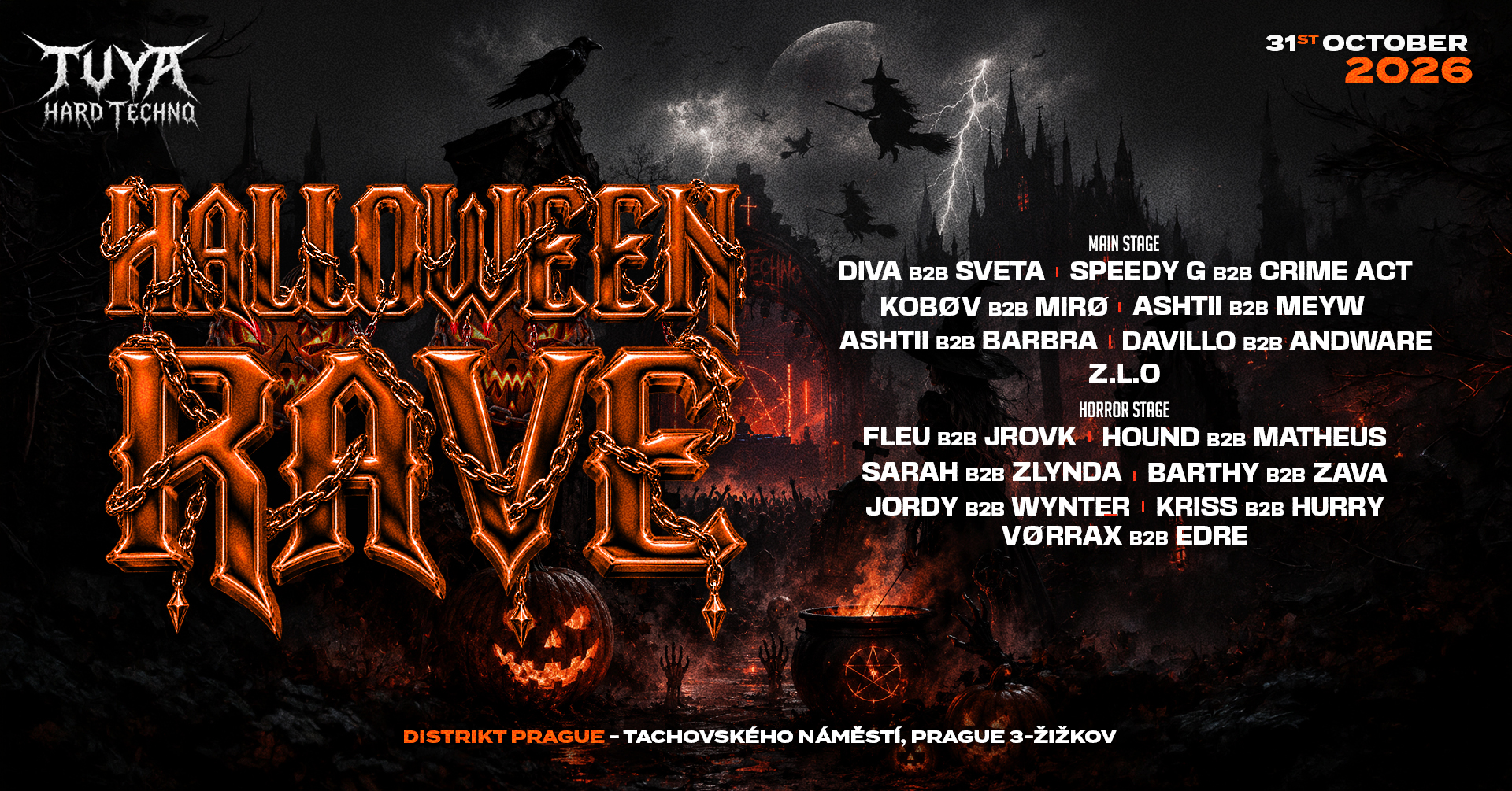 TUYA RAVE x HALLOWEEN