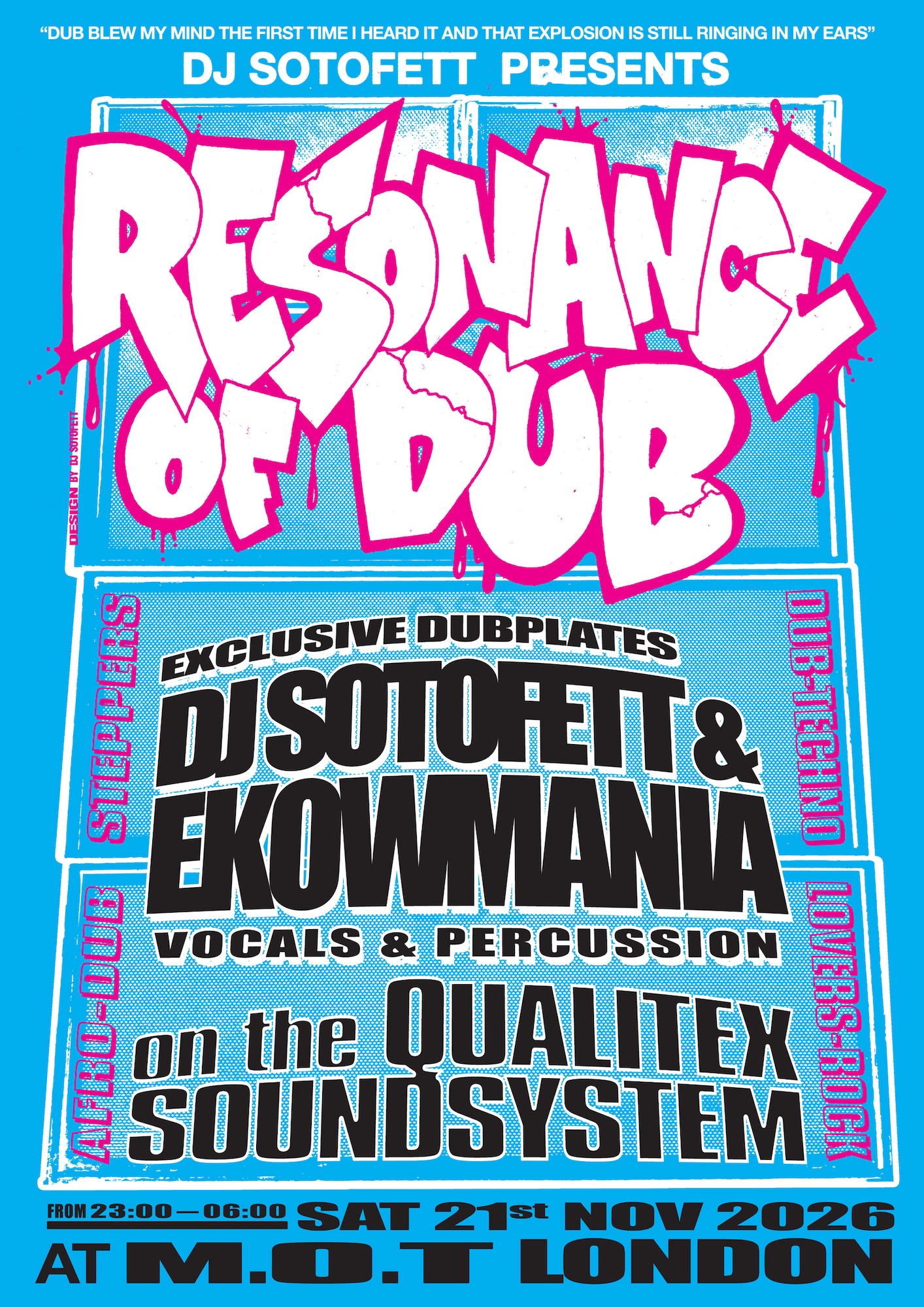 Resonance of Dub: DJ Sotofett & Ekowmania