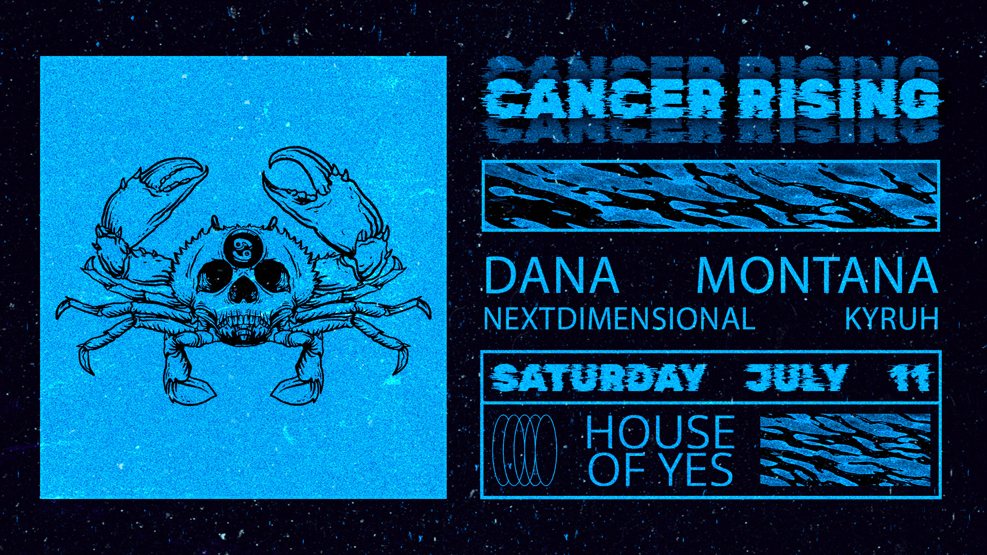 Cancer Rising: Dana Montana, nextdimensional, KYRUH
