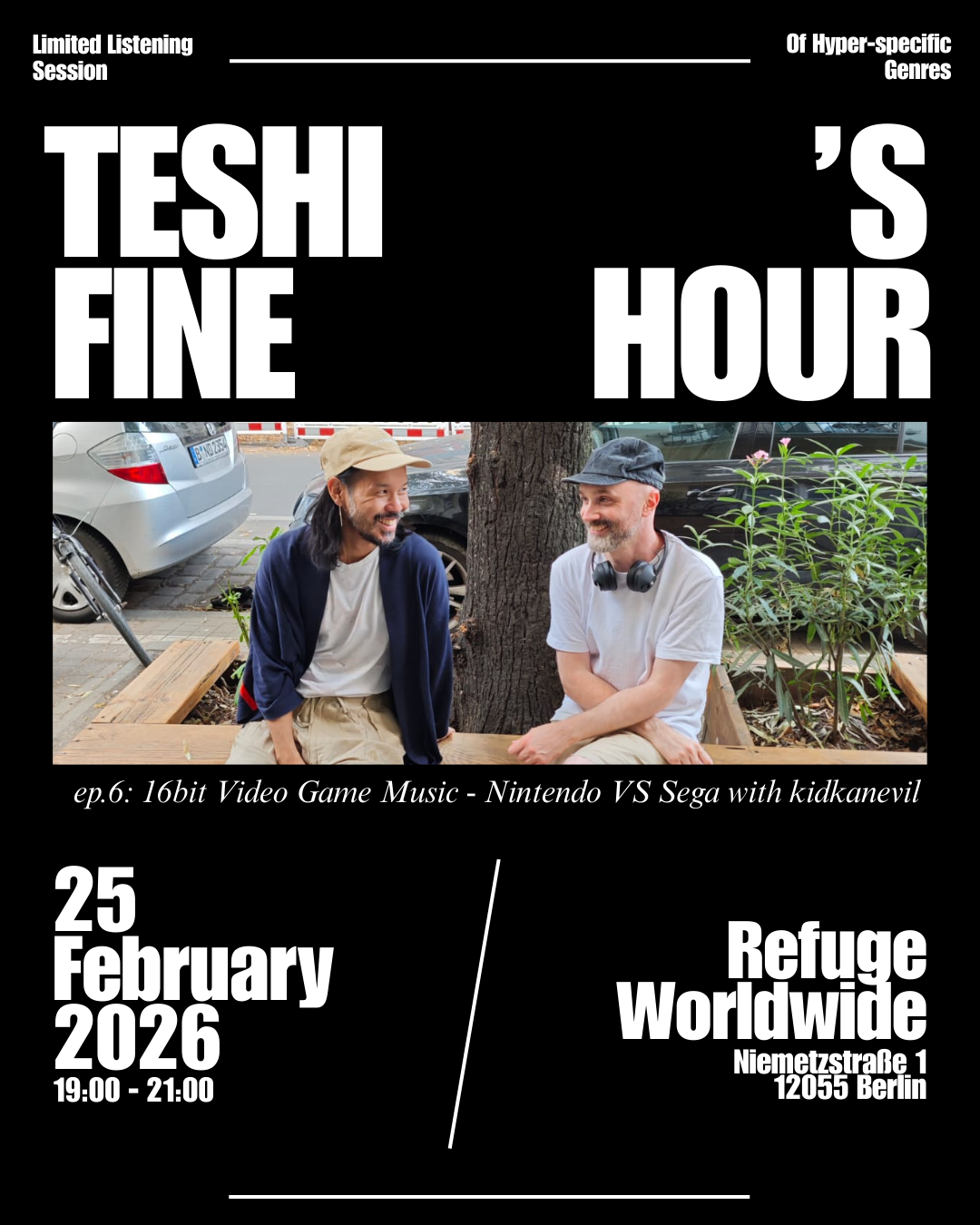 Teshi's Fine Hour: 16bit Video Game Music: Nintendo VS Sega with Kidkanevil