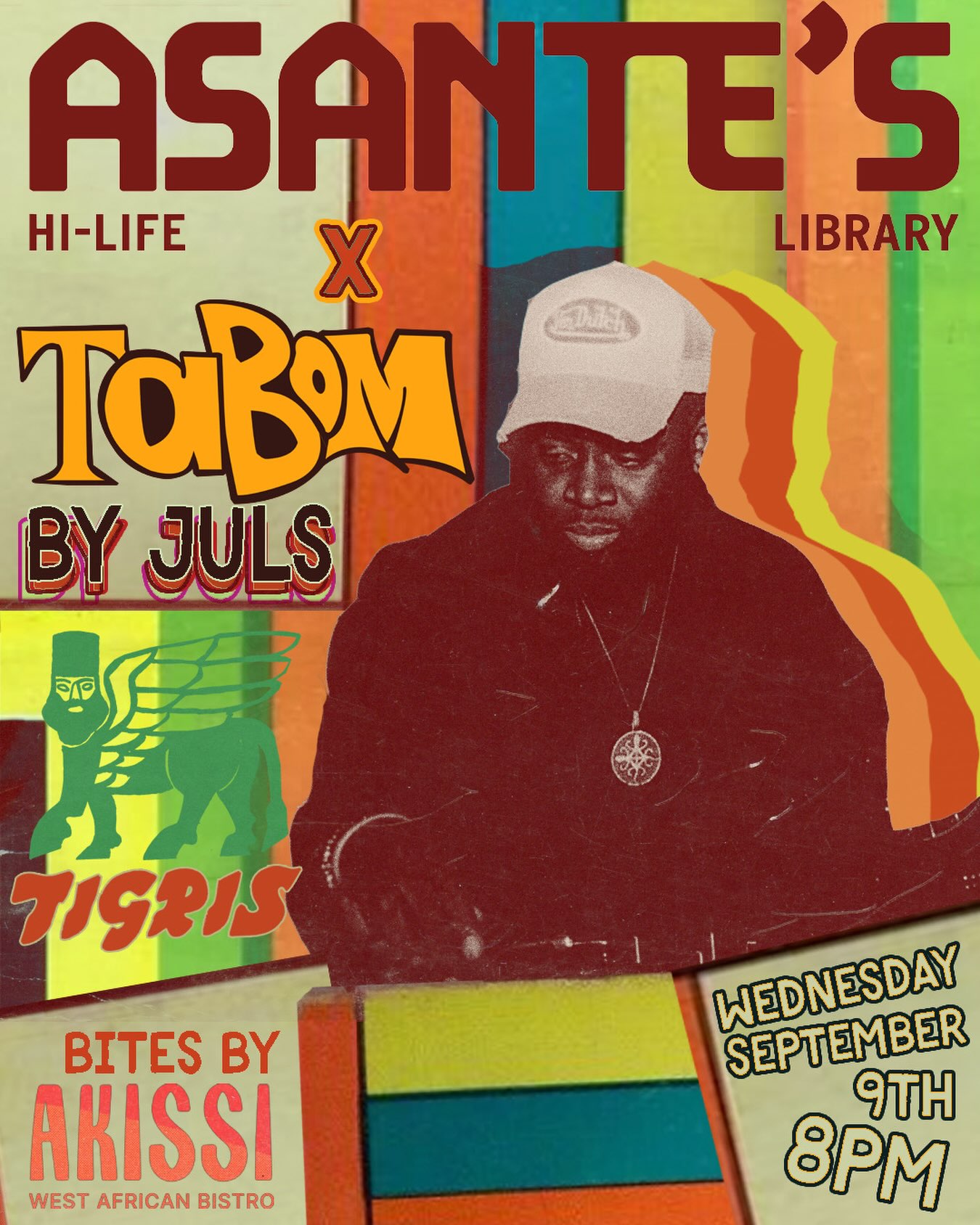 Asante’s Hi-Life Library x Tabom