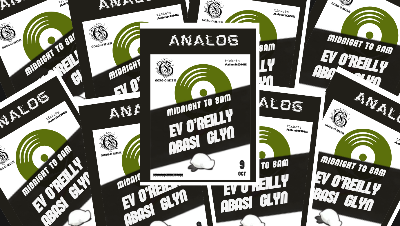 ANALOG // Ev O'Reilly, Abasi & Glyn // Vinyl Set