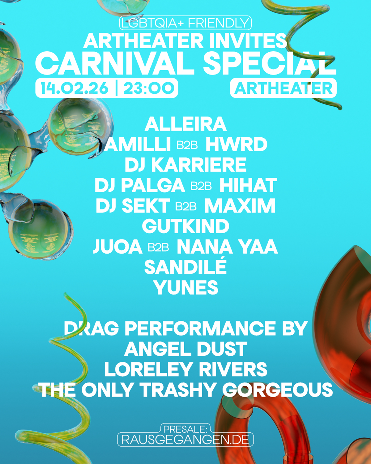 Artheater Invites - Carnival Special