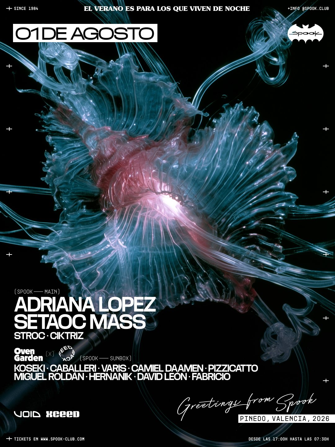 Setaoc Mass + Adriana Lopez + invitados