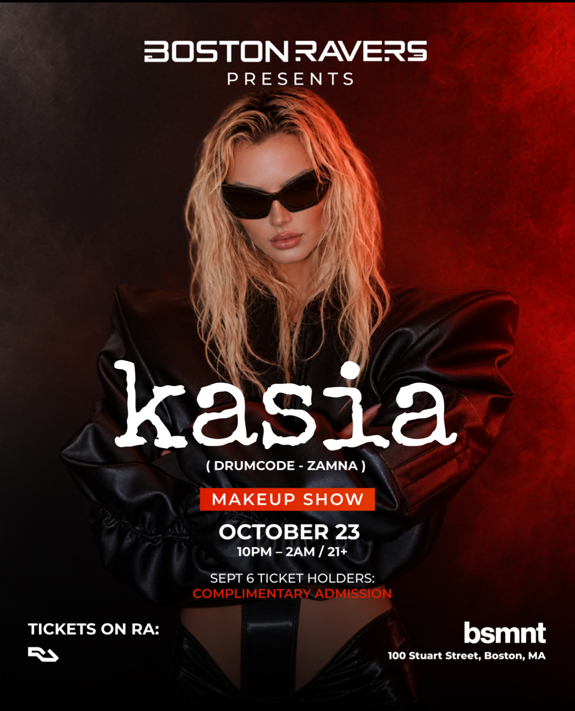 Boston Ravers: KASIA — Makeup Show