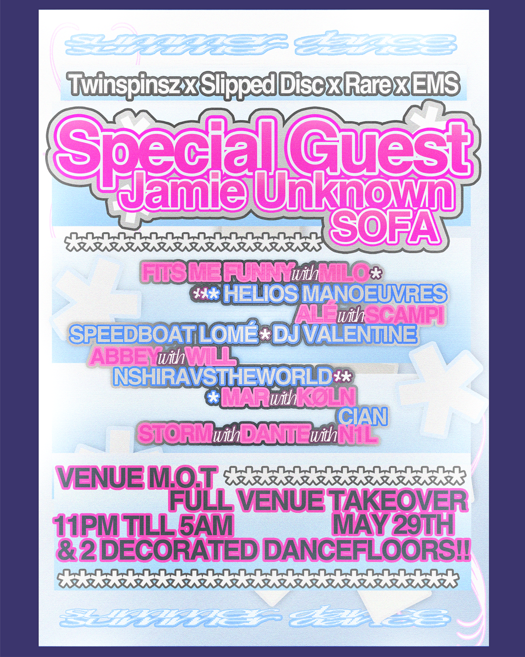 Summer Dance ❃ Frazer Ray, Jamie Unknown, SOFA + Rare & EMS