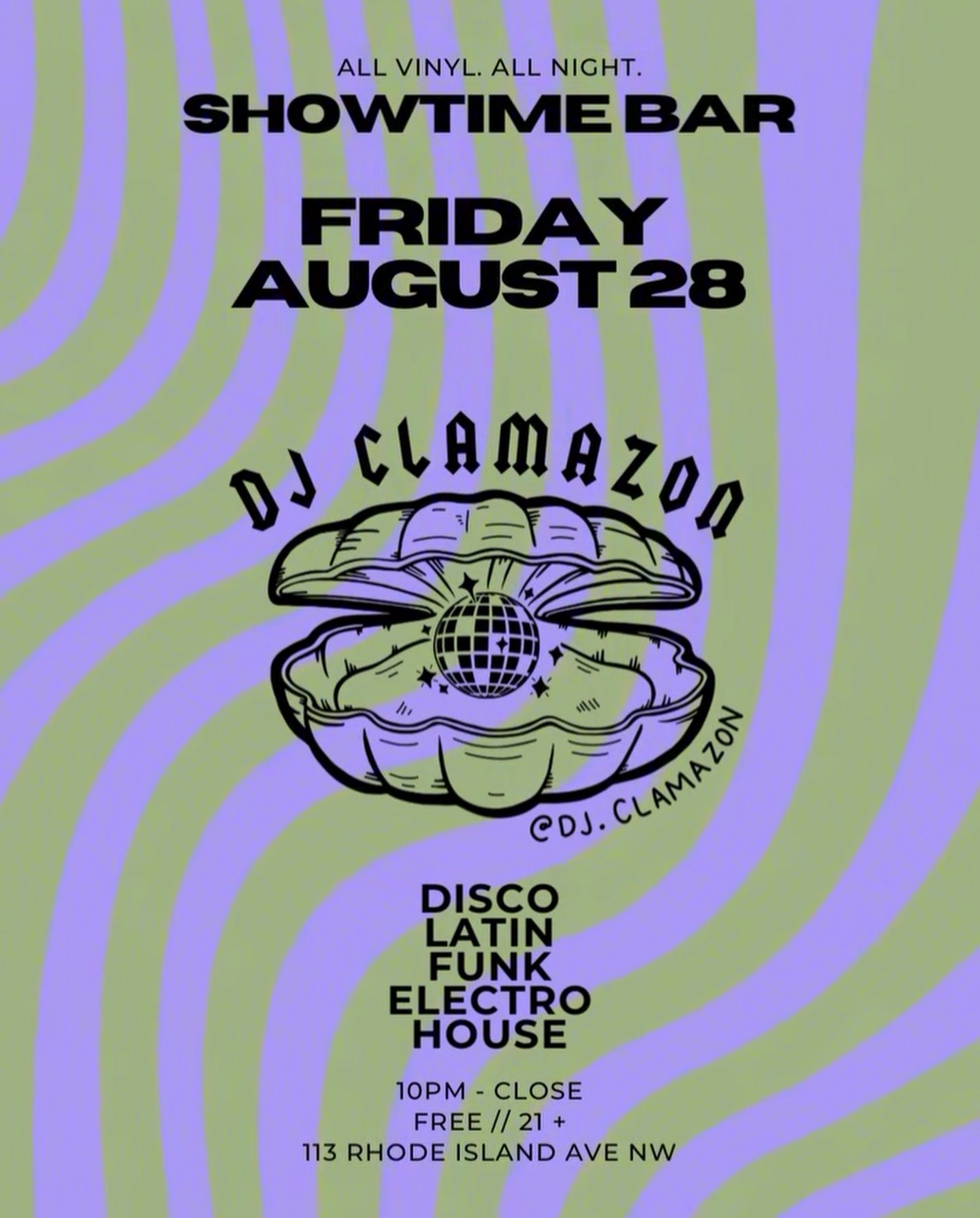 DJ Clamazon - All Vinyl, All Night