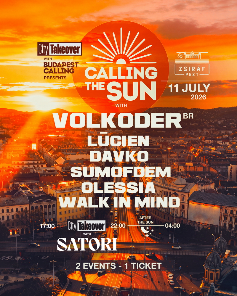 Calling The Sun with Volkoder (BR) + Citytakeover with SATORI - - Day&Night Open Air Party