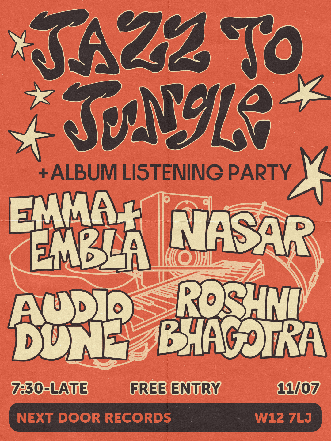 JAZZ TO JUNGLE (3) + Album Listening Session: Play with the Changes