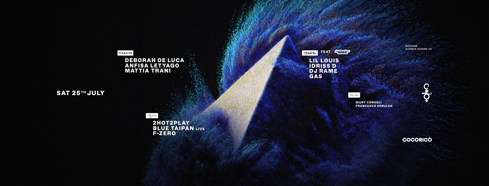 Deborah De Luca, Anfisa Letyago, Mattia Trani, 2HOT2PLAY, Lil Louis, Idriss D