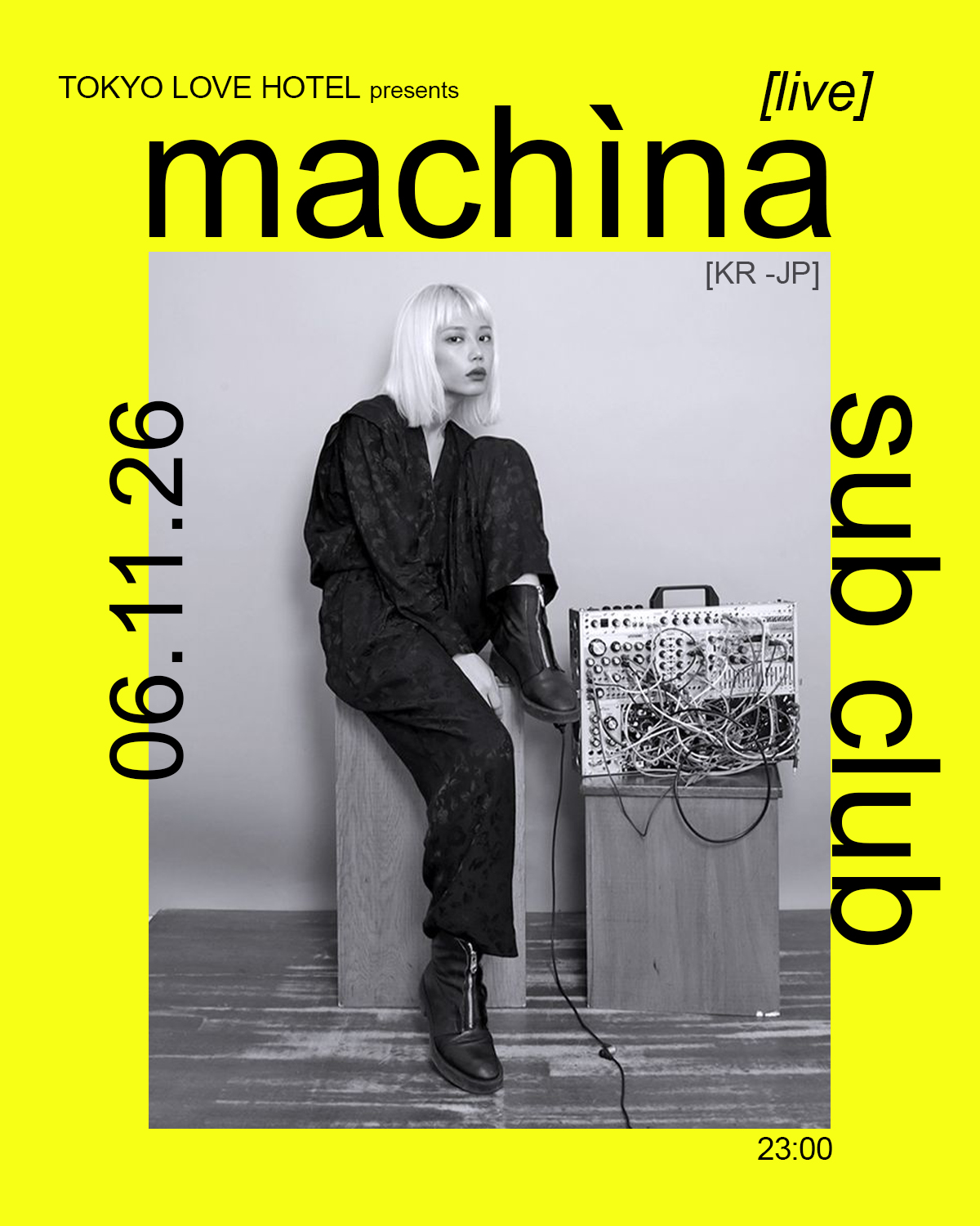 Tokyo Love Hotel with machìna [live] [KR/JP]