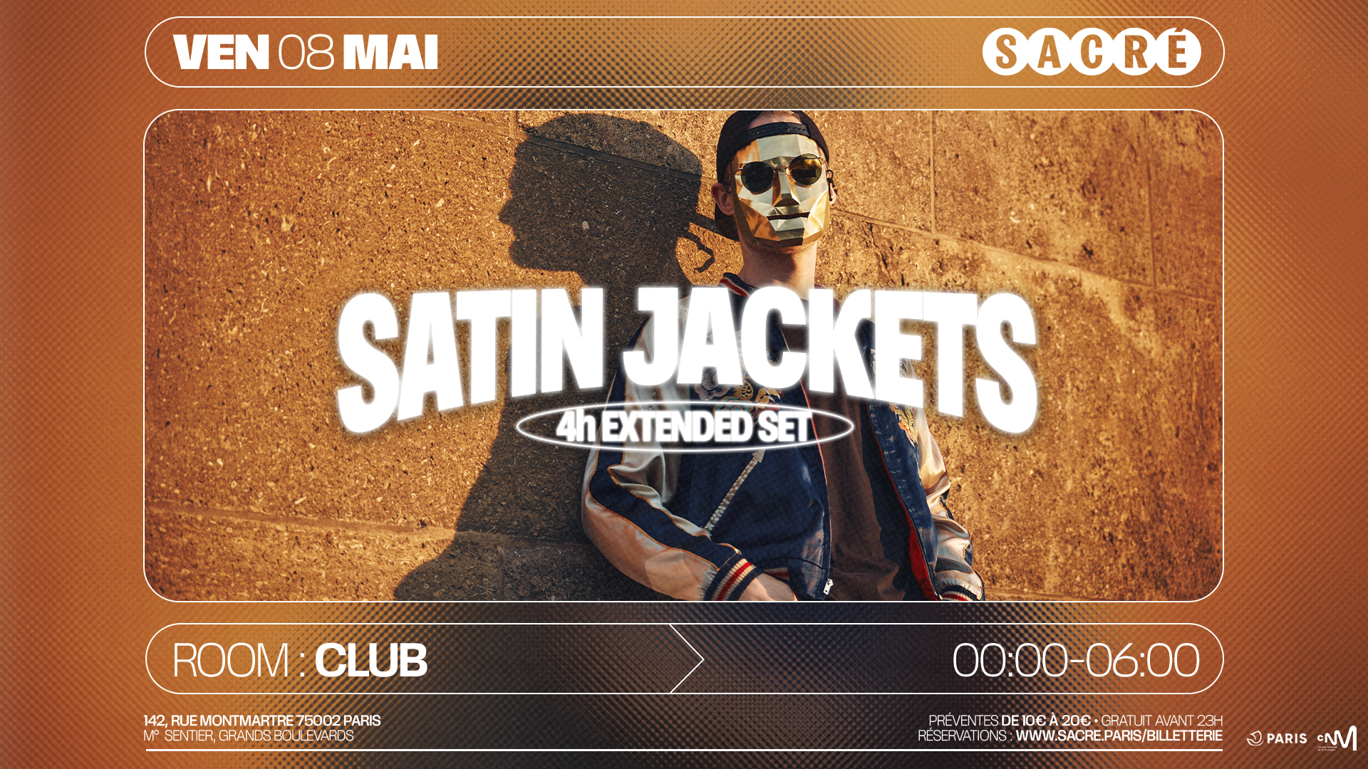 Sacré présente: Satin Jackets (4H Extended Set)