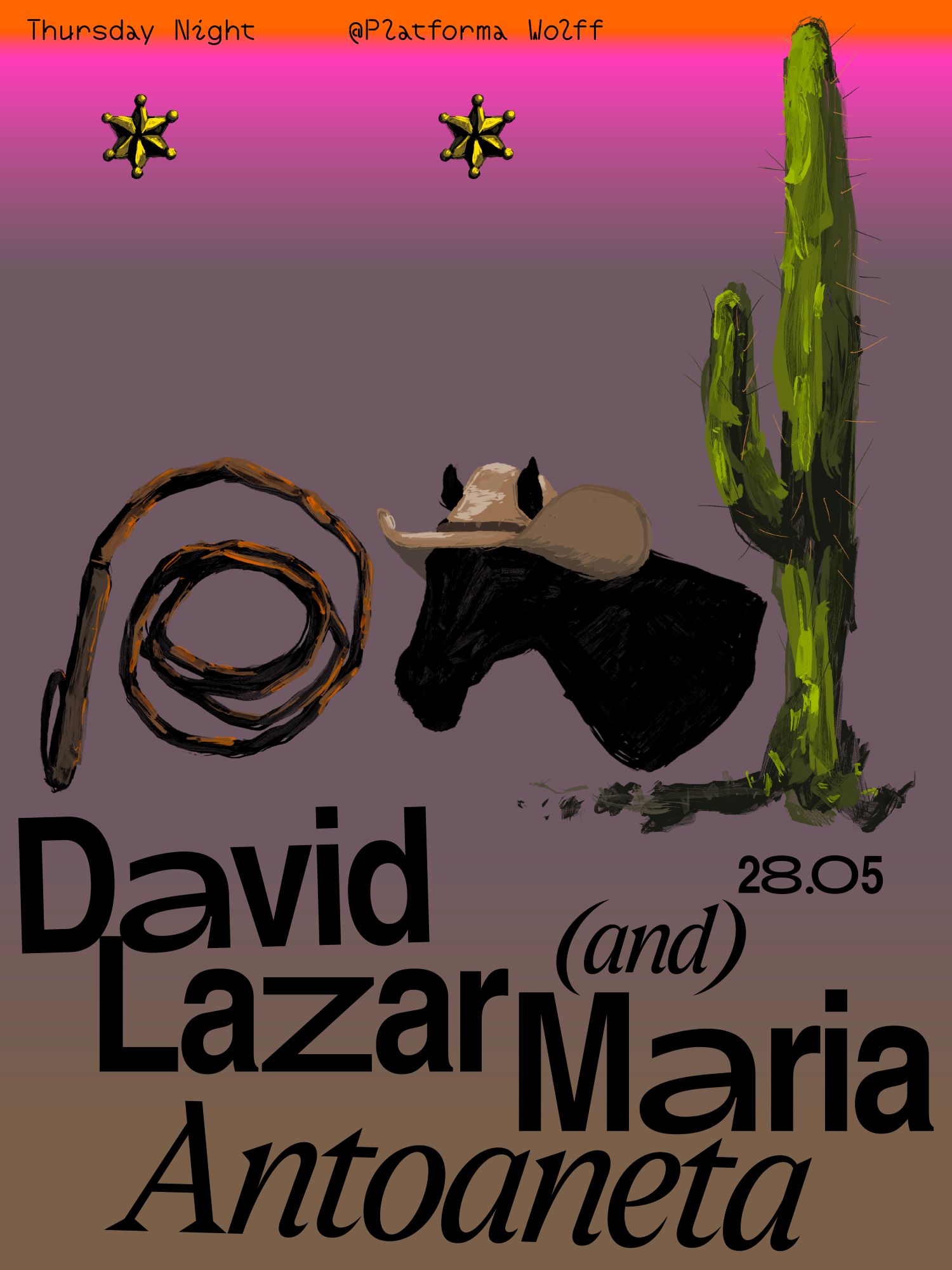 PW Thursdays • David Lazăr, Maria Antoaneta