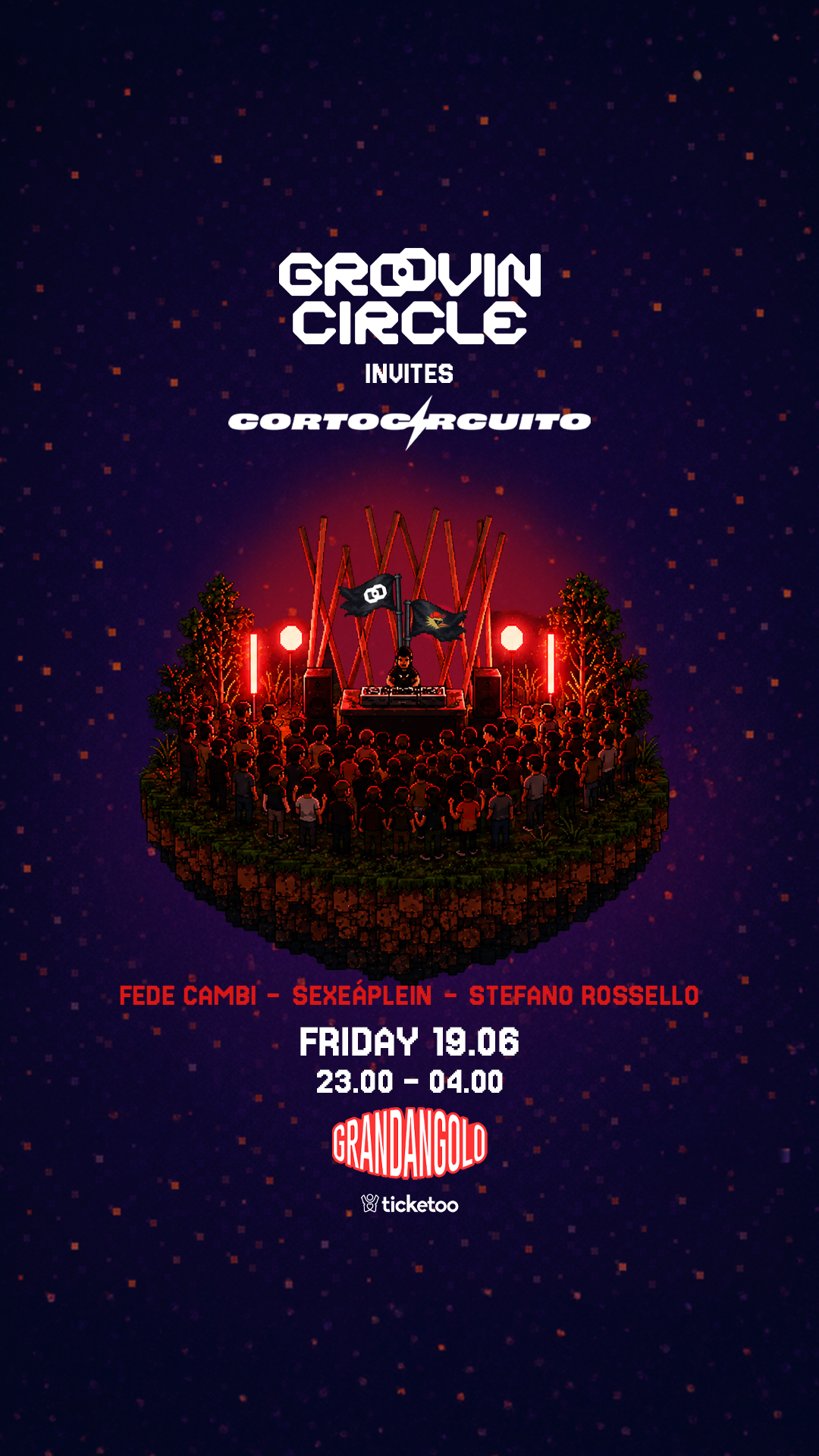 Groovin Circle invites Cortocircuito