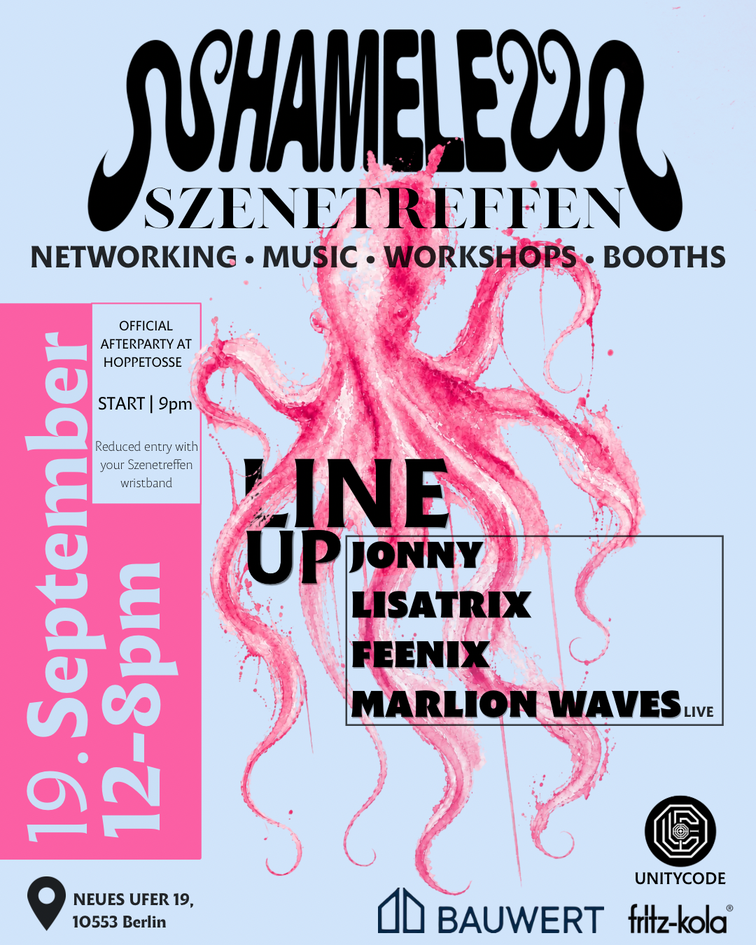 SZENETREFFEN: Networking for the Techno Scene by SHAMELESS