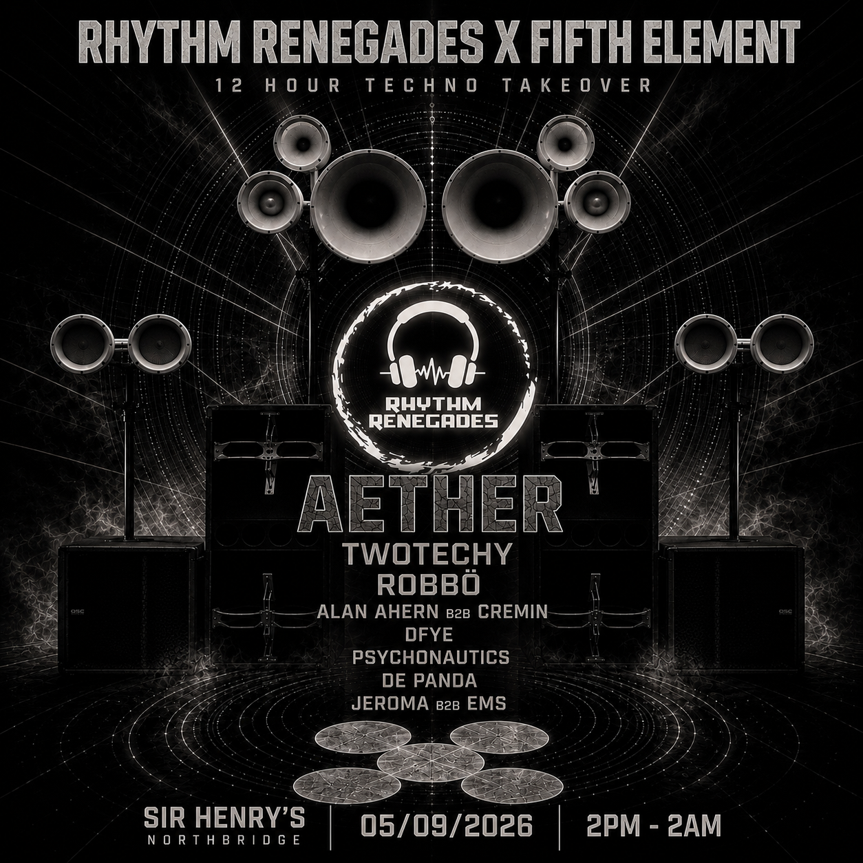 Rhythm Renegades x Fifth Element All Dayer