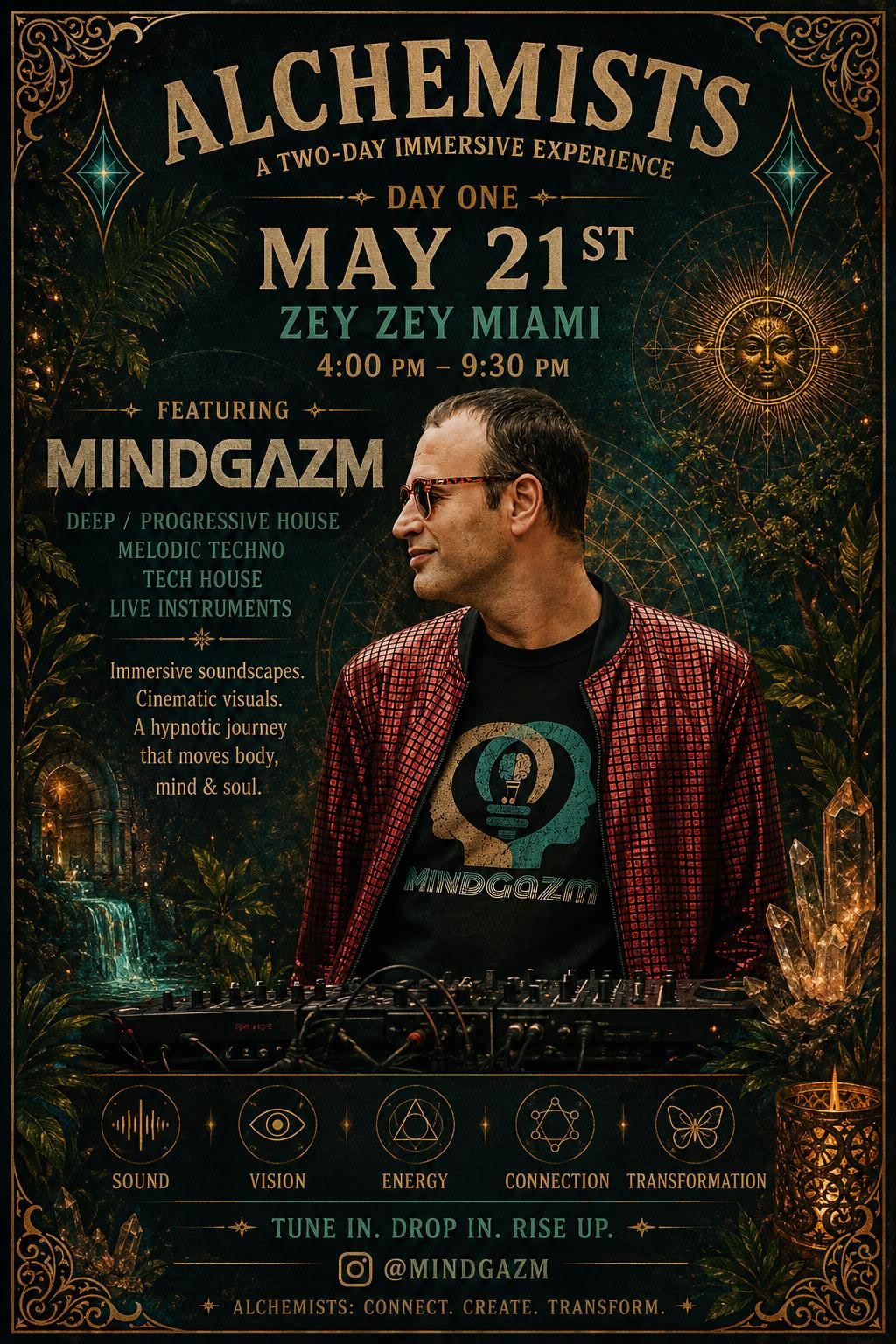 ALCHEMISTS A Immersive Experience at ZeyZey, Miami