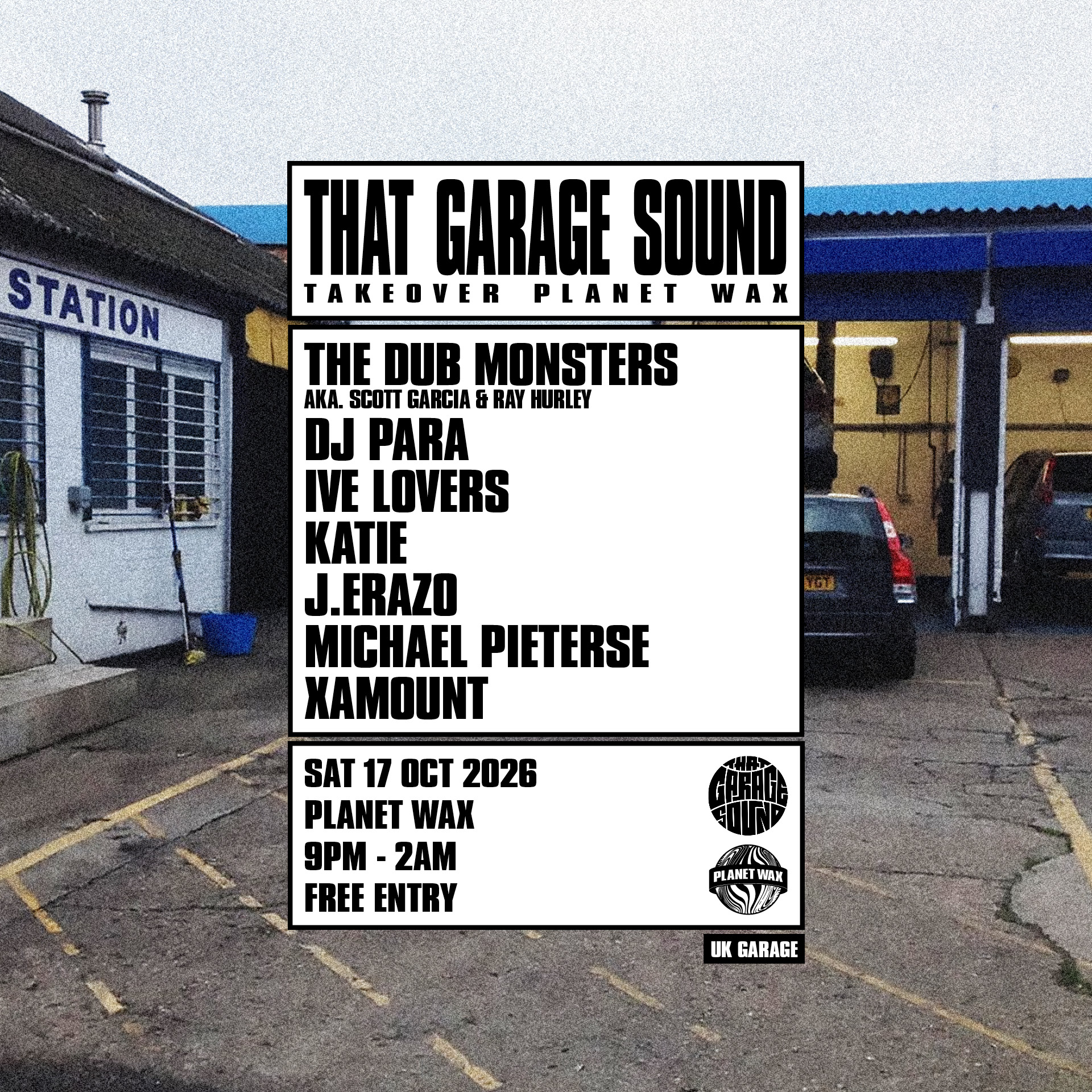 THAT GARAGE SOUND: TAKEOVER Planet Wax - Planet Wax