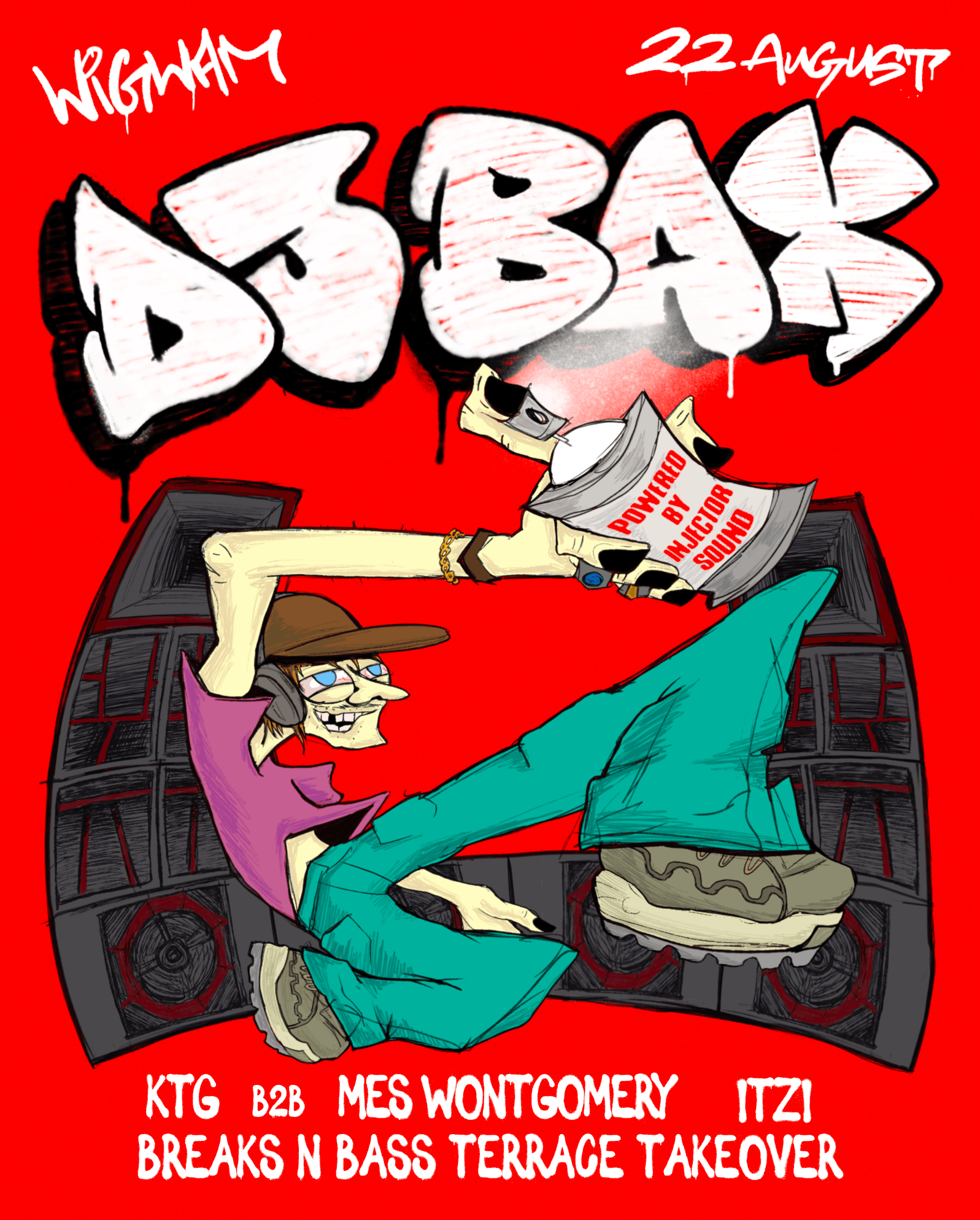 Injector presents: DJ BAX with Breaks & Bass Takeover