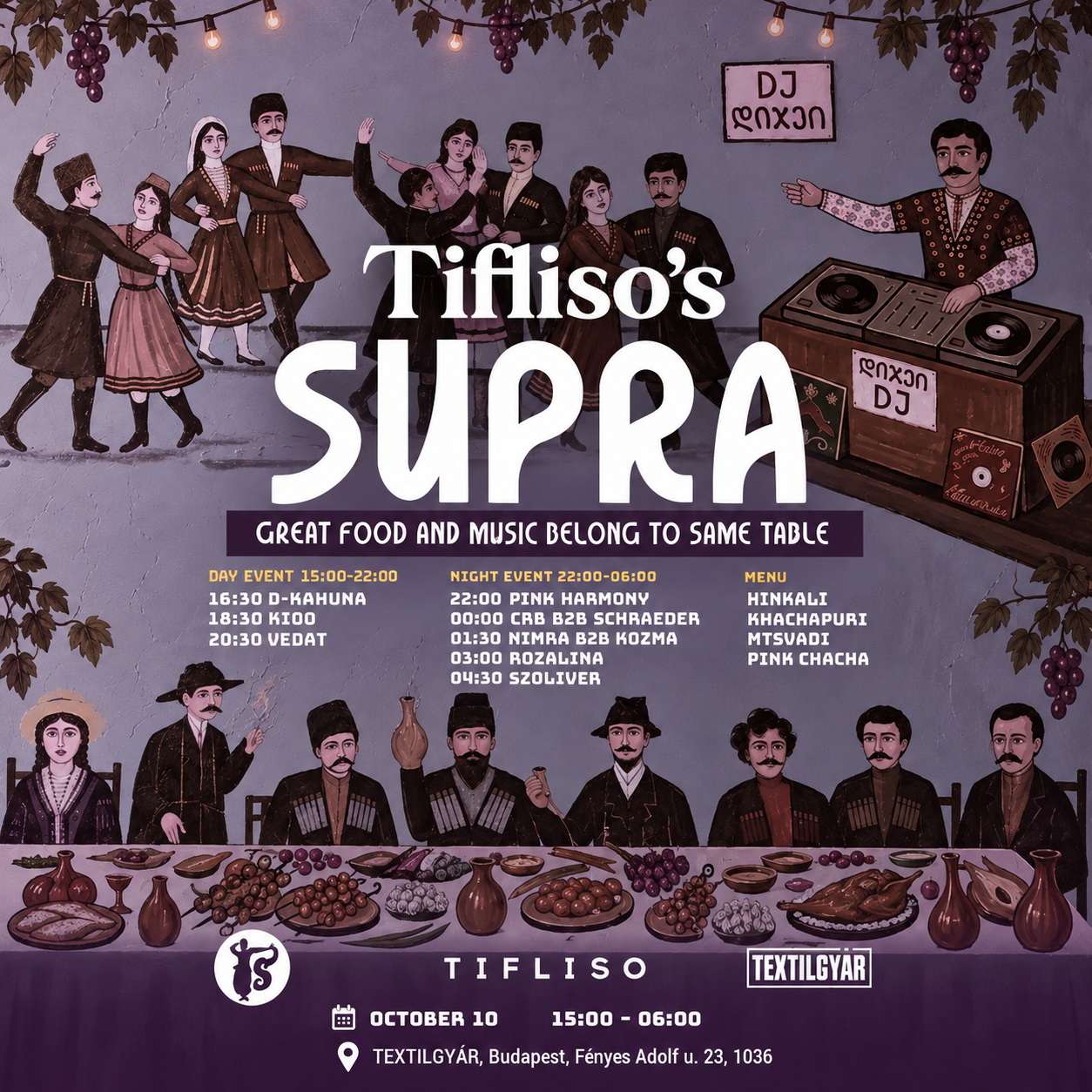 TIFLISO's Supra x Textilgyár