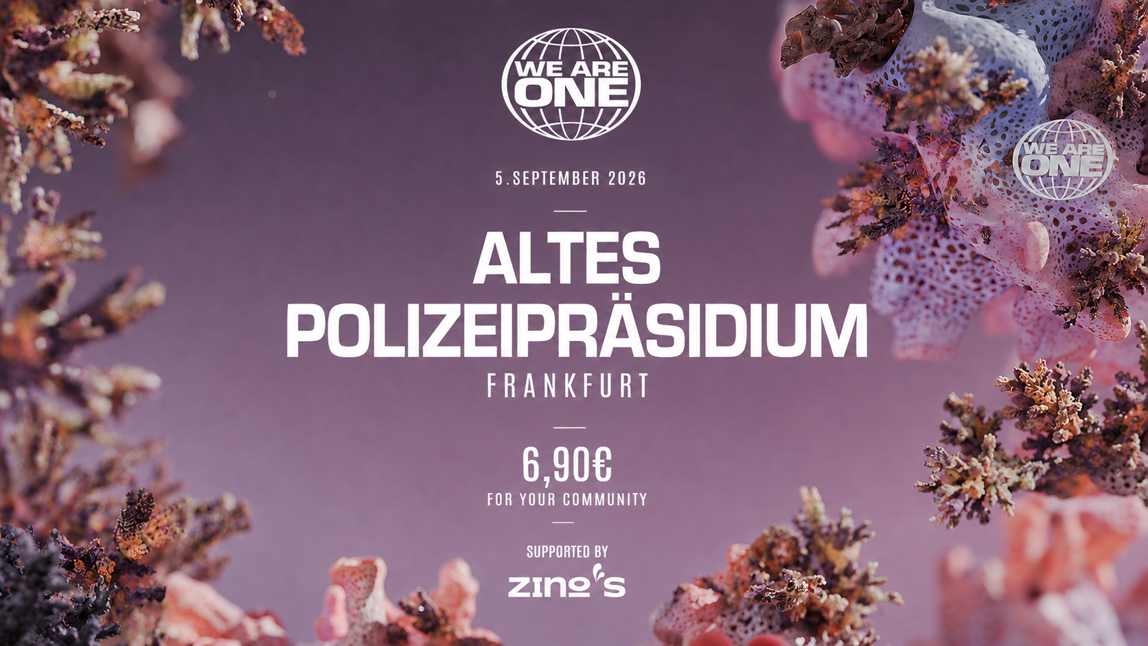 WE ARE ONE x SUNDOWNER OPENAIR Ehemaliges Polizeipräsidium