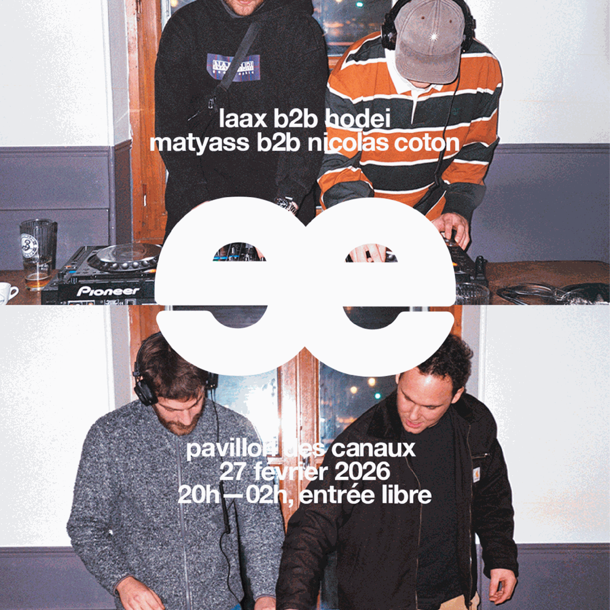 Estime Sounds: Nicolas Coton B2B MatyAss && Laax B2B Hodei