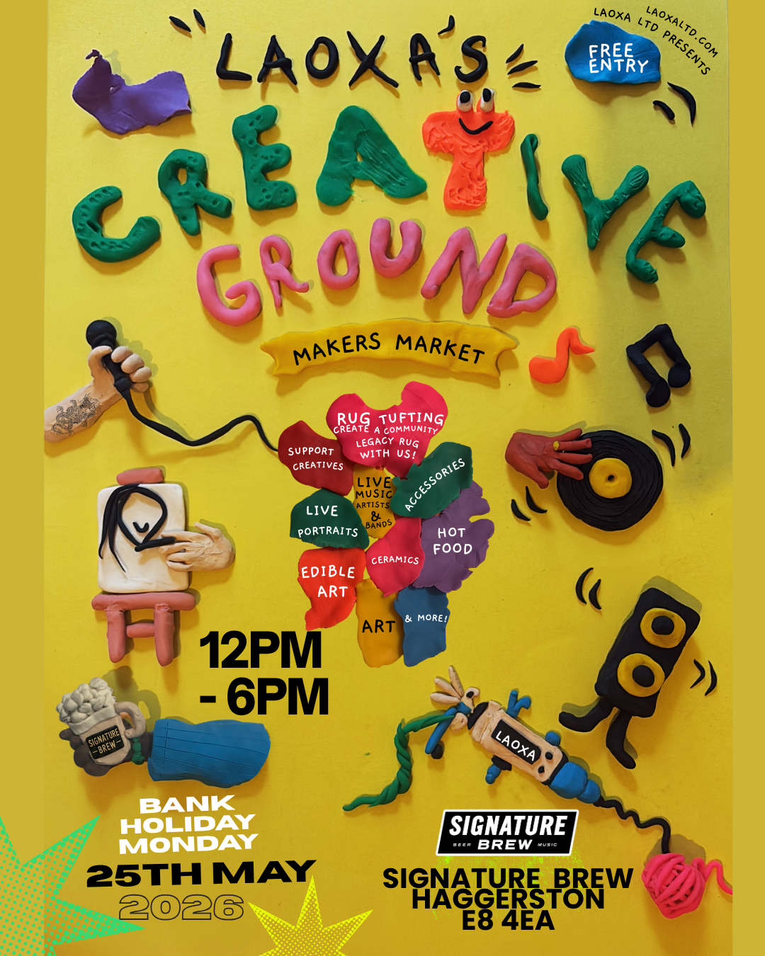 Laoxa's Creative Ground at Signature Brew Haggerston