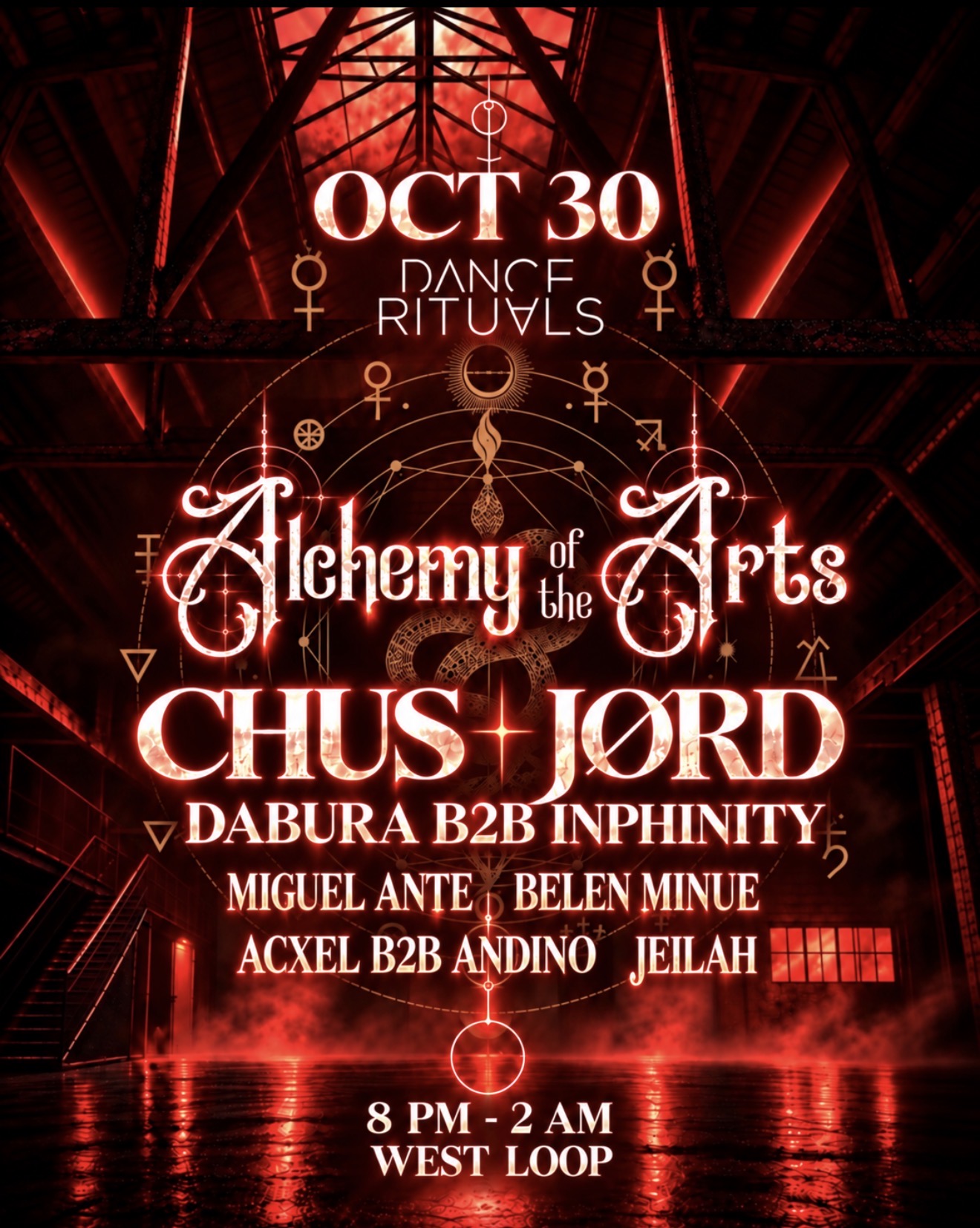 ALCHEMY RITUALS Halloween JØRD x CHUS Chicago