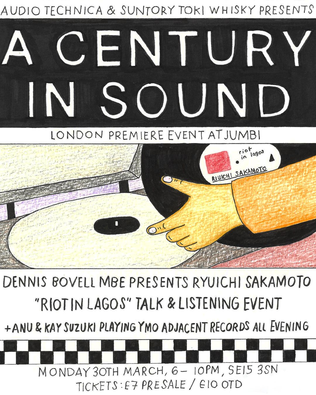 A Century in Sound; special talk + listening session led by Dennis Bovell MBE