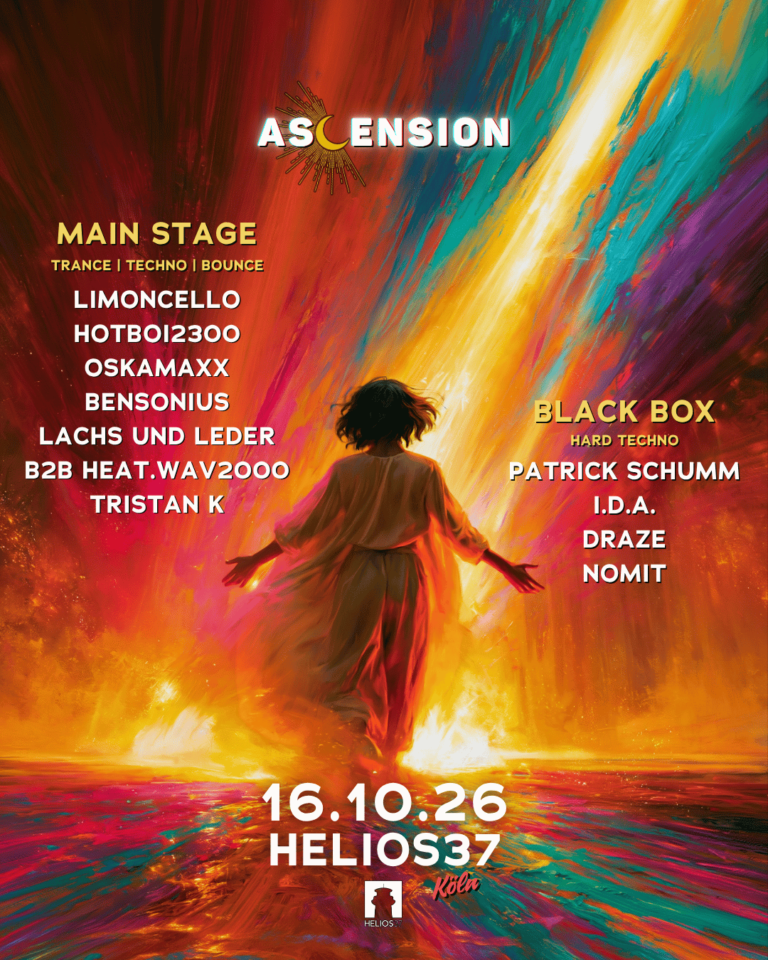 Ascension with Limoncello, HOTBOI2300, OSKAMAXX, Patrick Schumm at Helios37