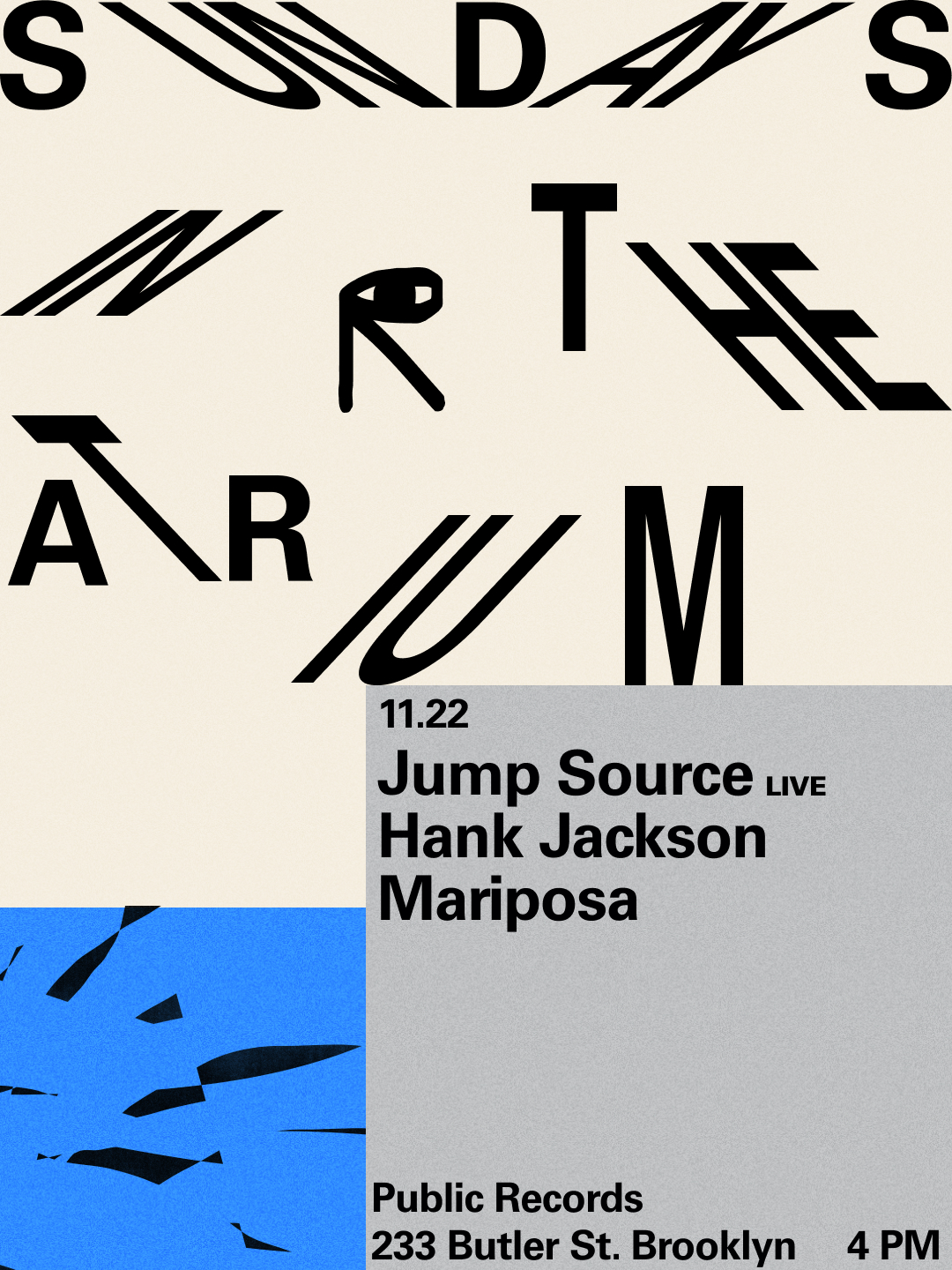 The Atrium: Jump Source [Live], Hank Jackson, Mariposa