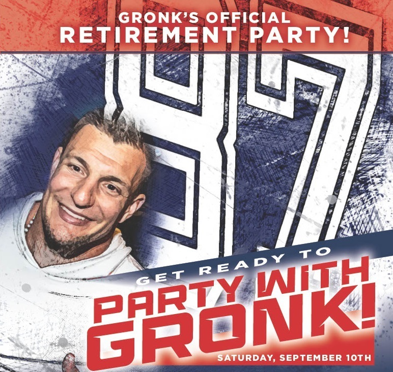 Rob Gronkowski's Official Retirement Party Hotel Package at Mohegan Sun,  Connecticut