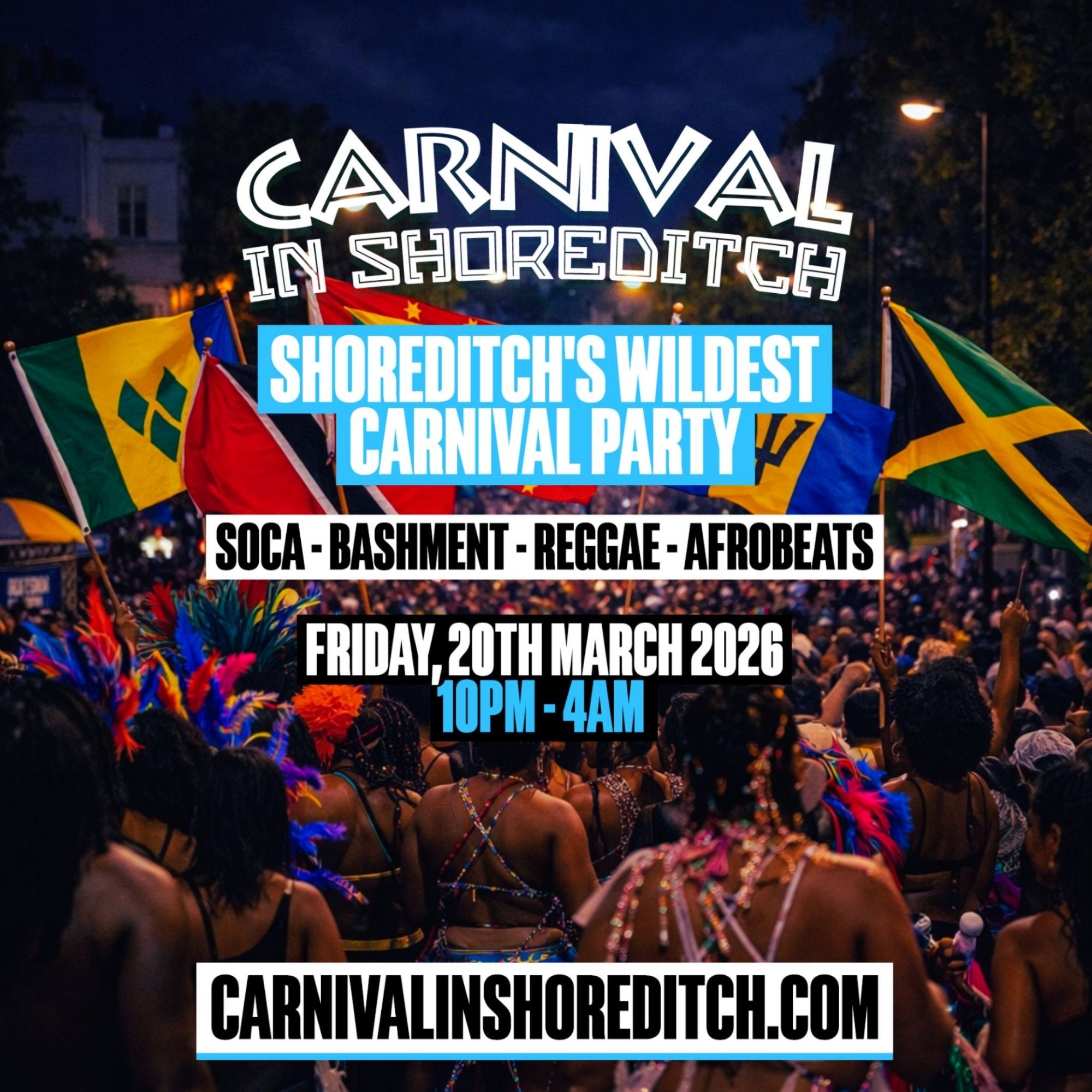 Carnival Night in Shoreditch at Trapeze Bar