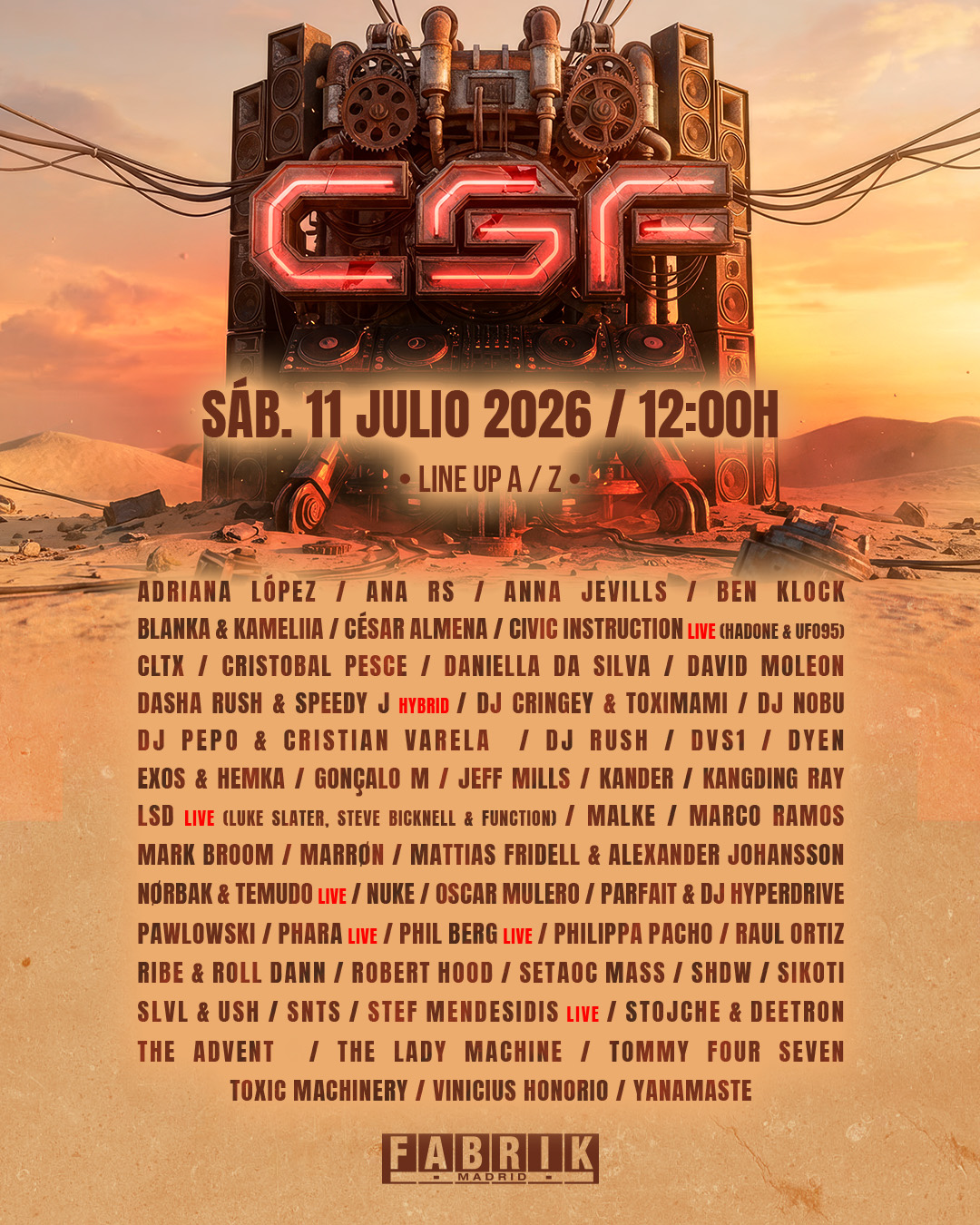 CODE SUMMER FESTIVAL - Fabrik