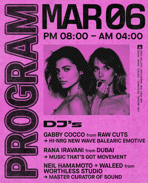 Outer Heaven presents: gabby cocco + Friends