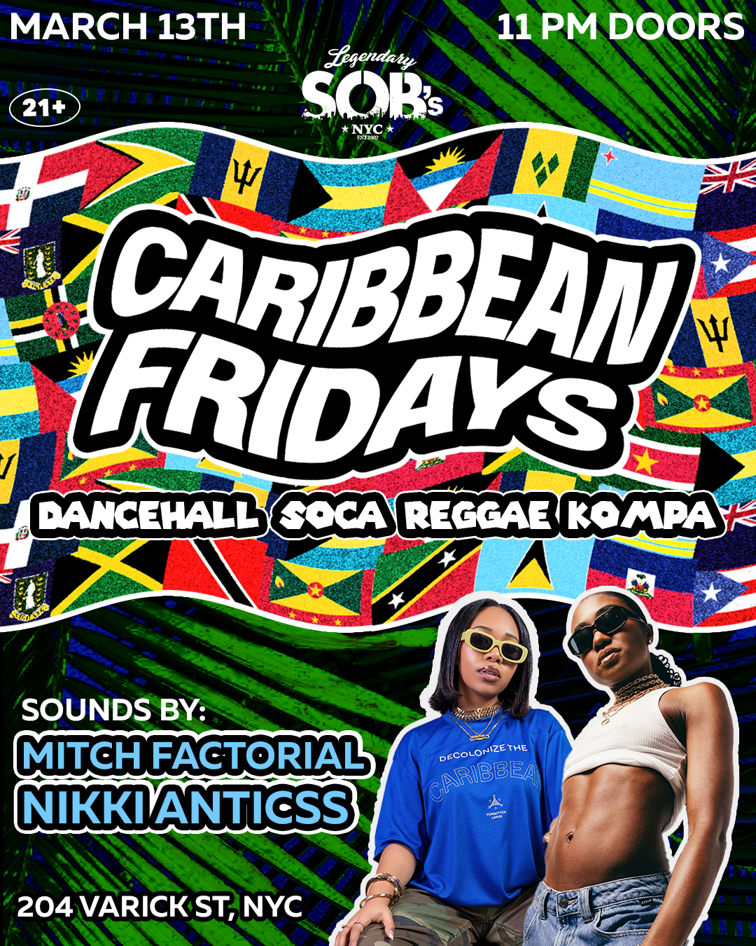 Caribbean Fridays with MitchFactorial & Nikki Anticss