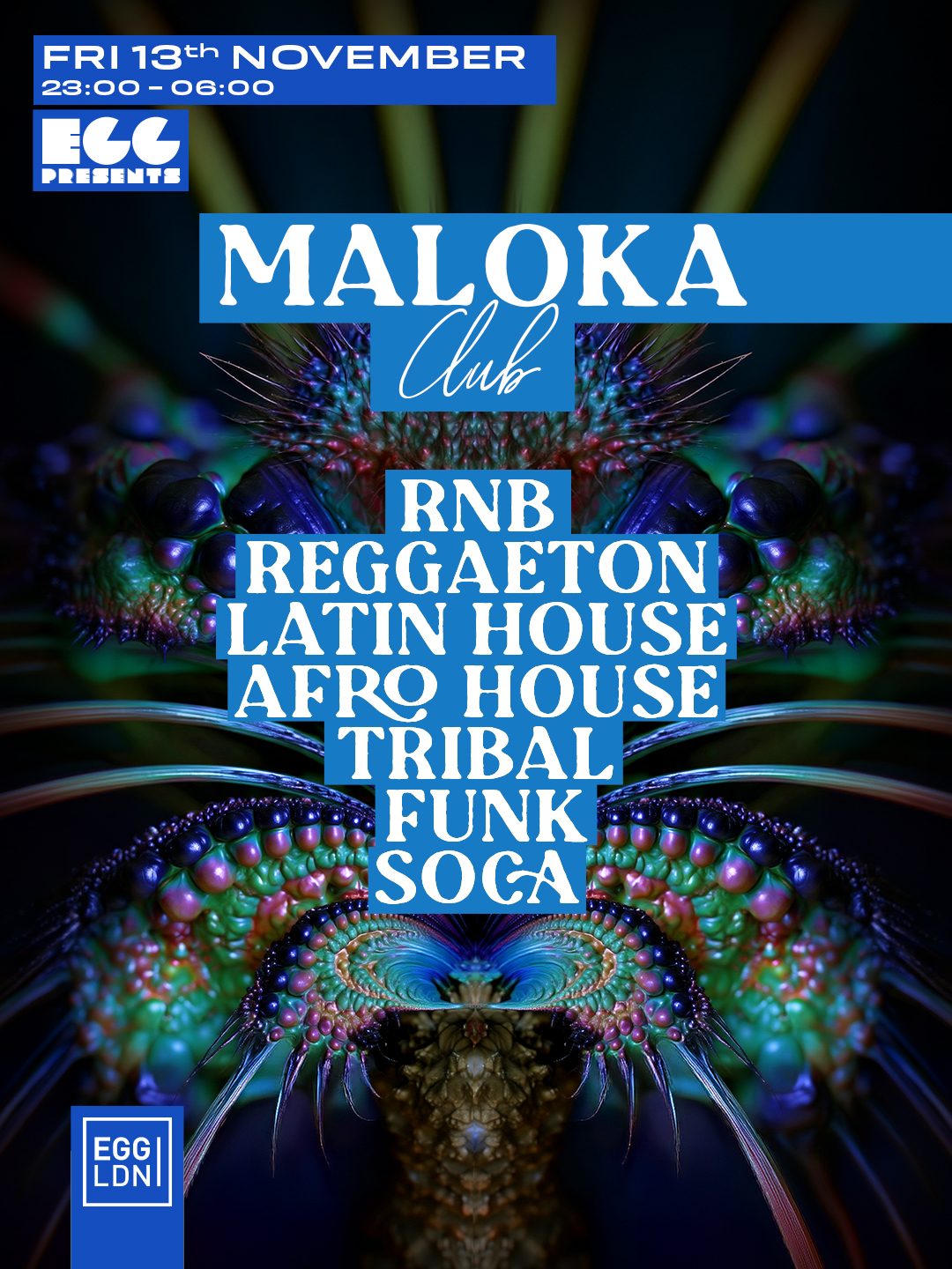 Maloka Club: House, Latin, Afro House