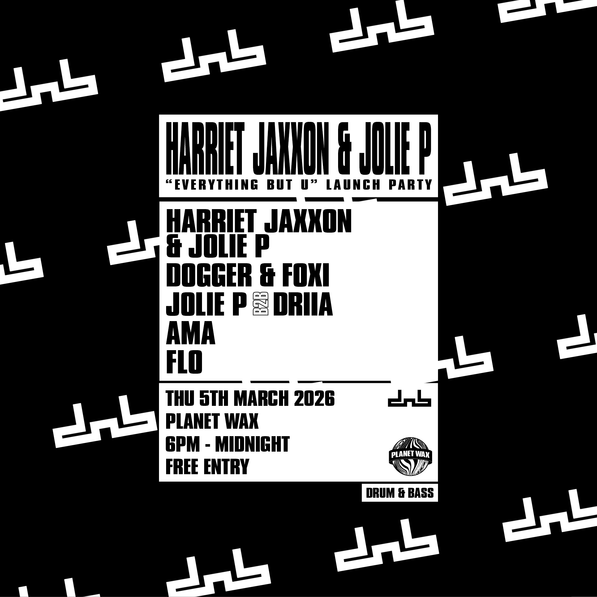 Harriet Jaxxon & Jolie P 'Everything but U' Launch party