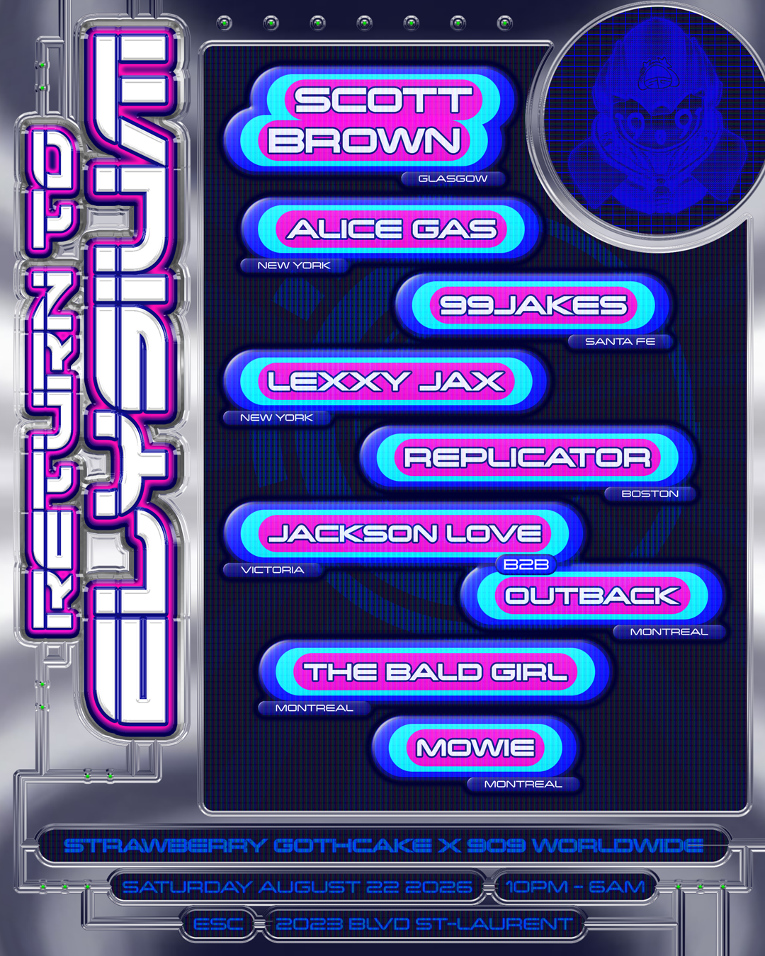☆ Strawberry Gothcake x 909 Worldwide: Return to Elysium ☆